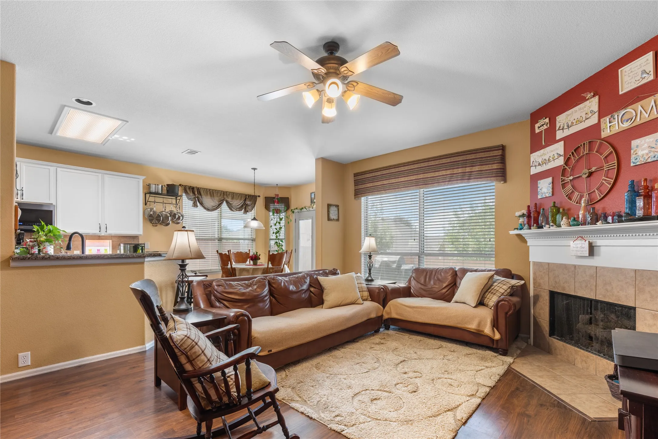 Enjoy spacious living to entertain or relax