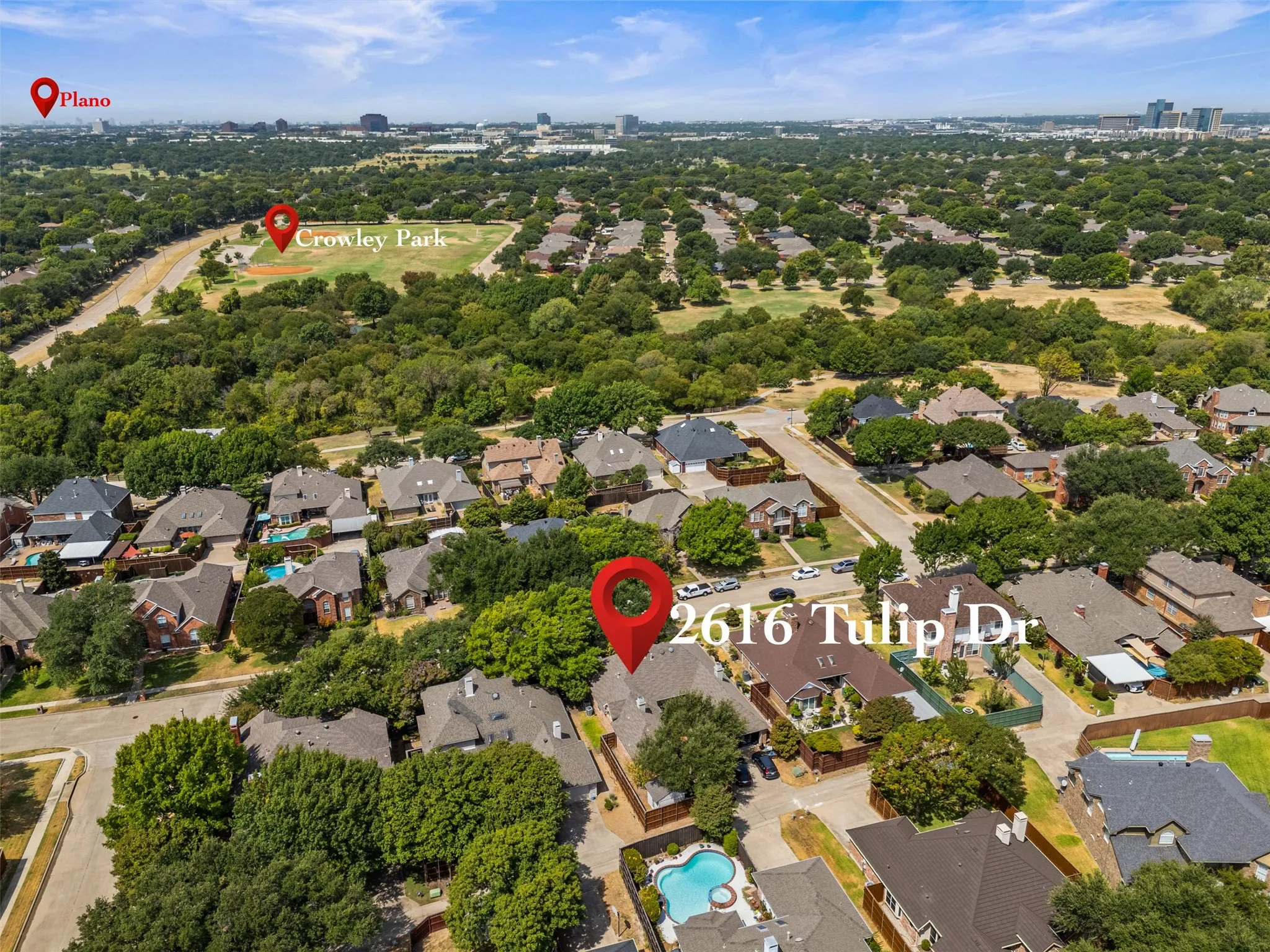 Single Family Residence For Sale in Collin County , 2616 Tulip Drive, Richardson, Texas 75082, 4 Bedroom, 3 Bathroom, 2 Garage spaces, 2,638 Sqft, built in 1989, mls#21361965, Real Estate Agent in Richardson, Homes For Sale in Collin county, Homes For Sale in Richardson, Realtor in Richardson Texas, Real Estate Brokerage Independent Realty Texas, Luminita Cordes Realtor