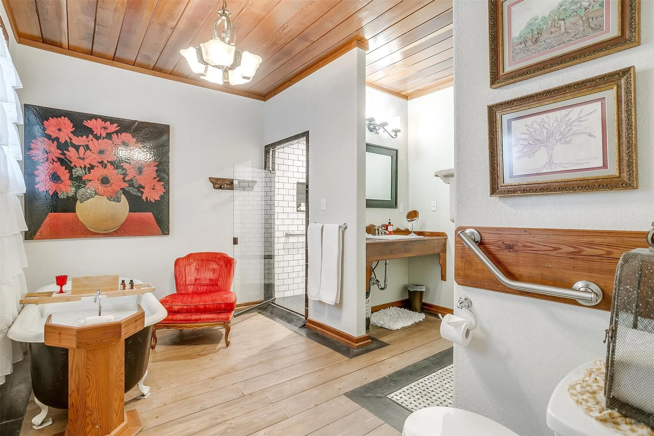 ADA friendly custom bathroom