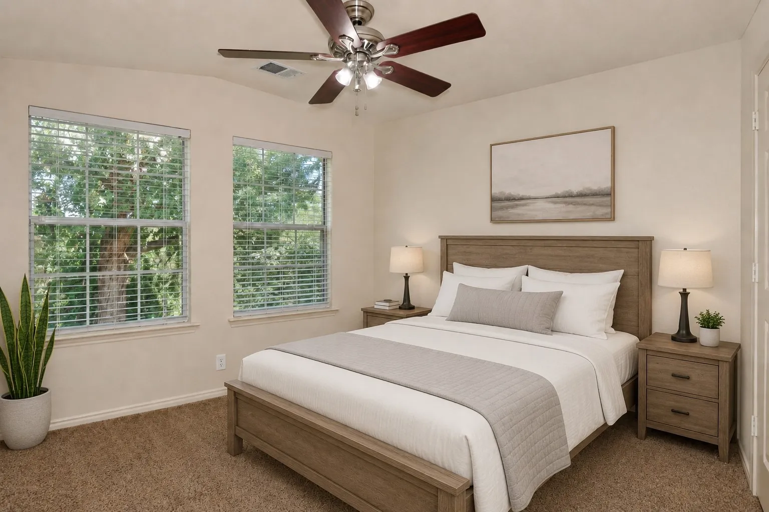 Guest Bedroom virtually Staged