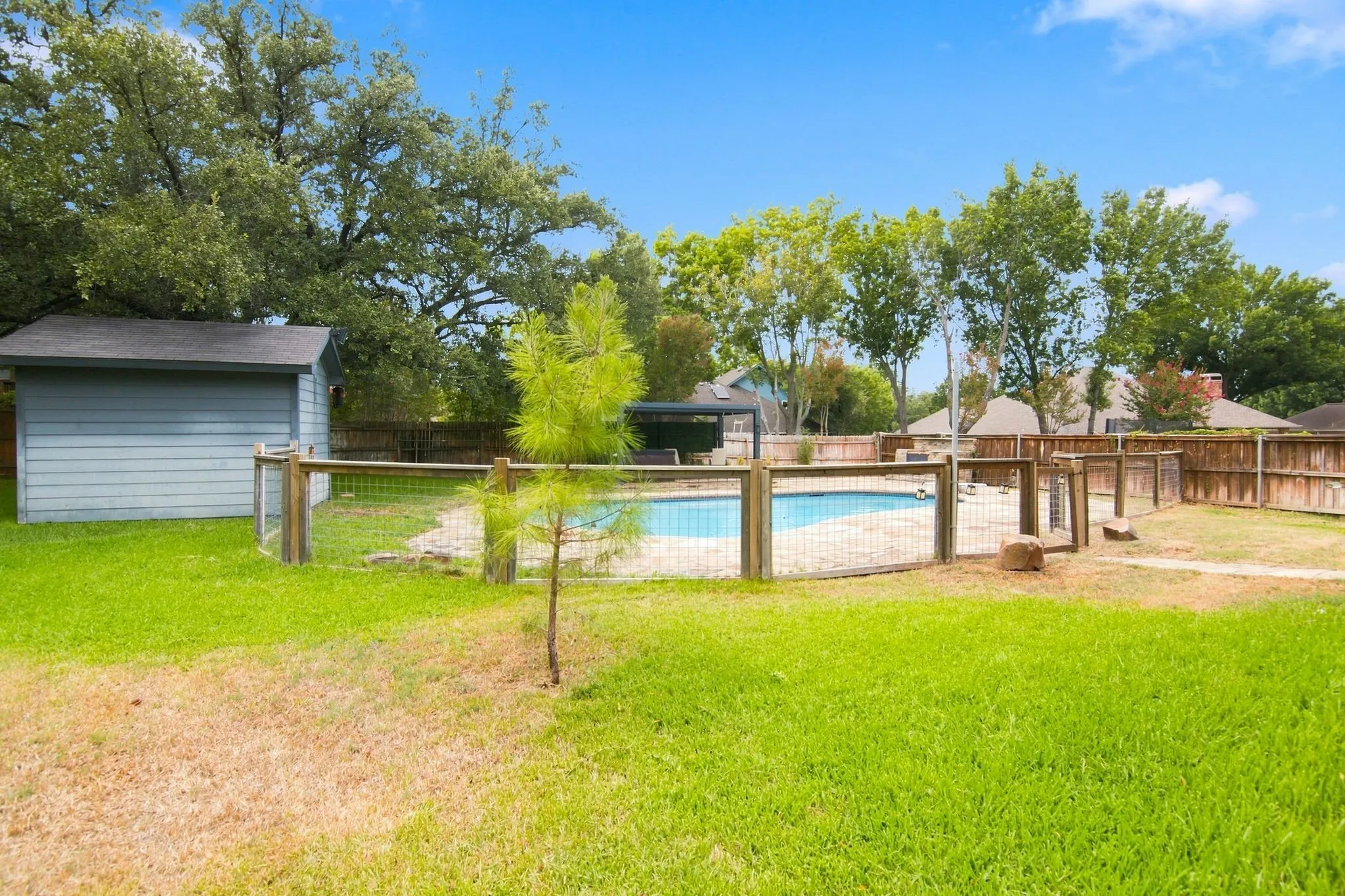 Pool and Pool House