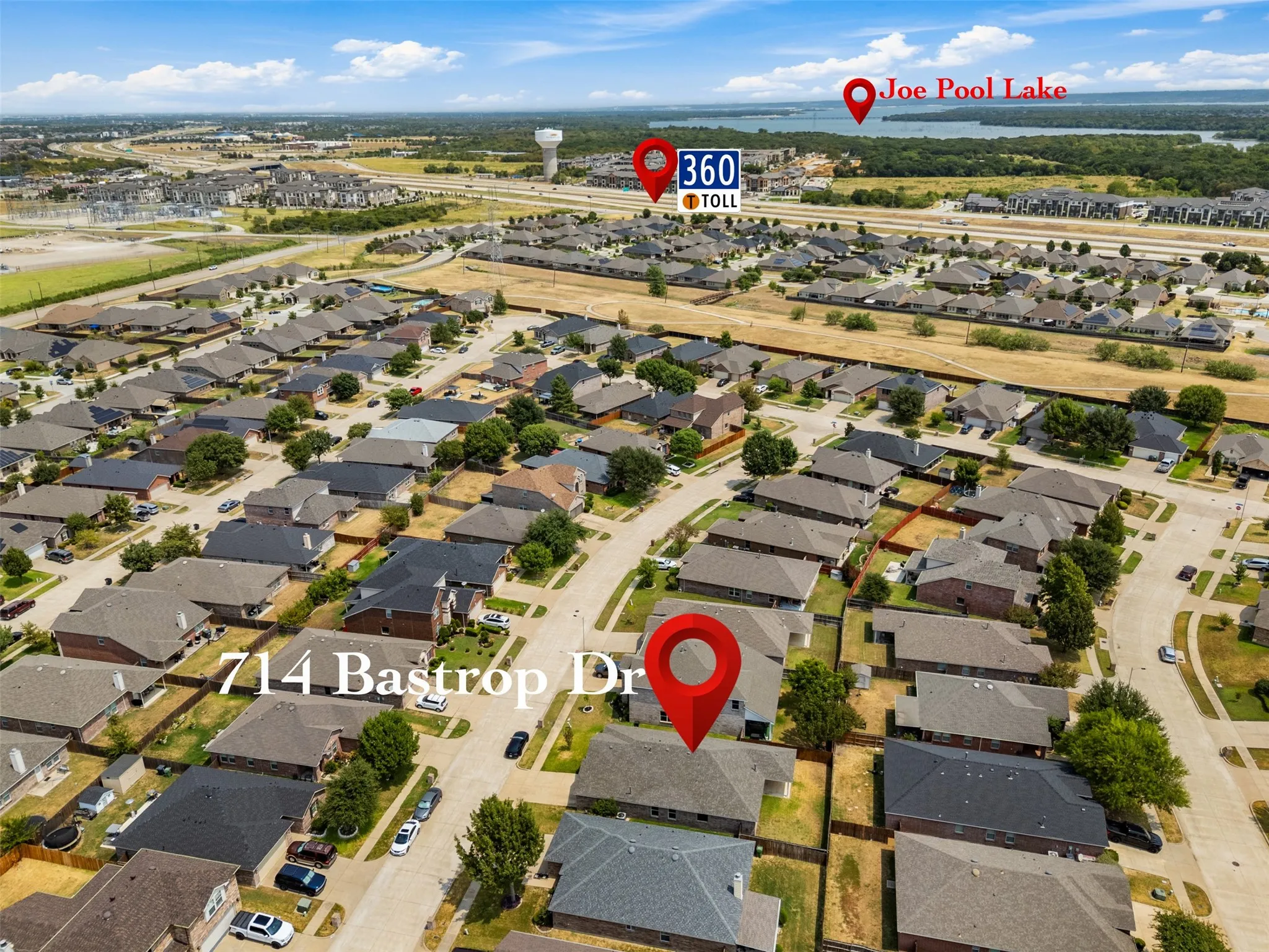 714 Bastroop Drive showcases a newly constructed home in an established residential community