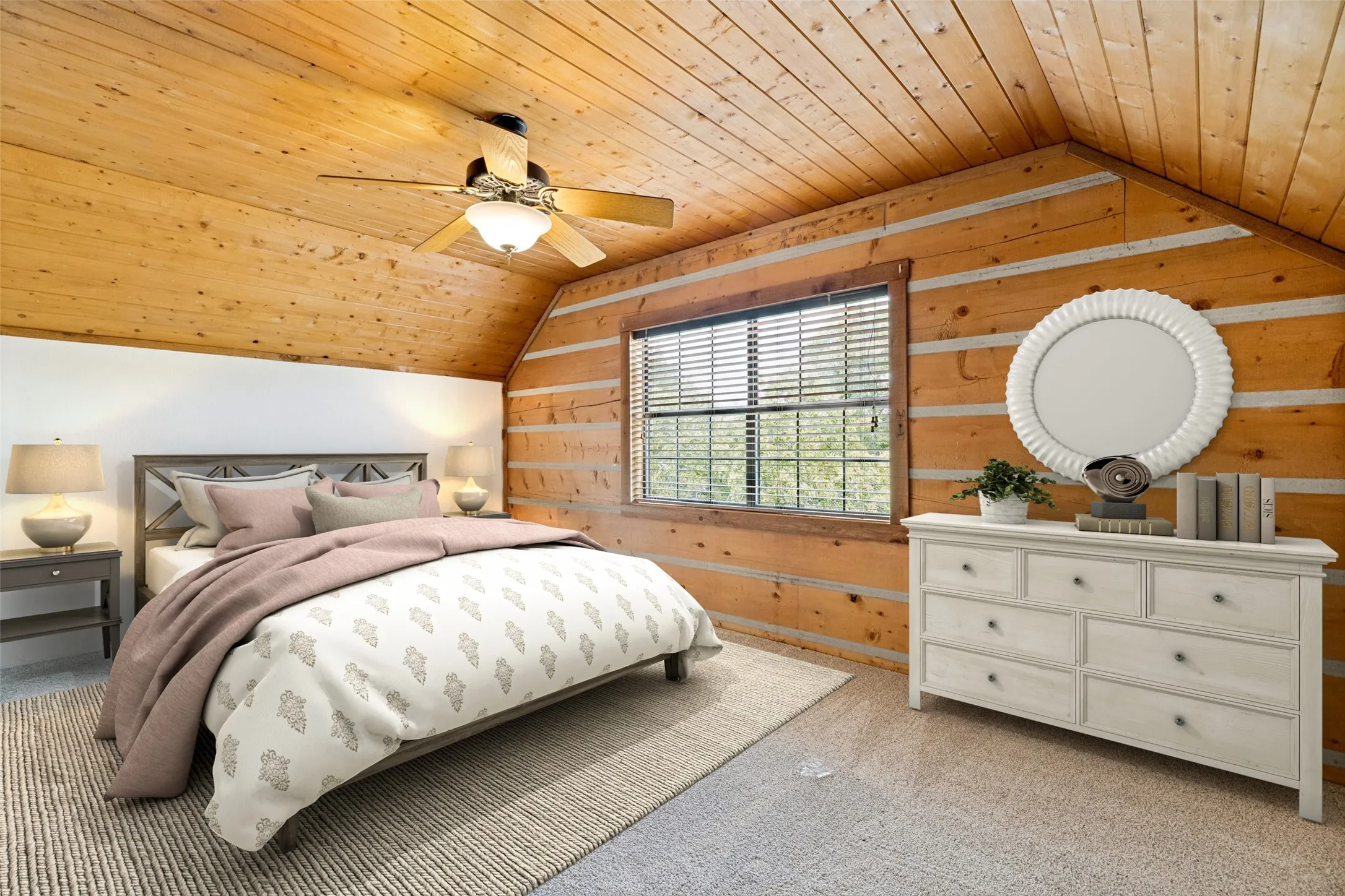 Virtually Staged 4th Bedroom