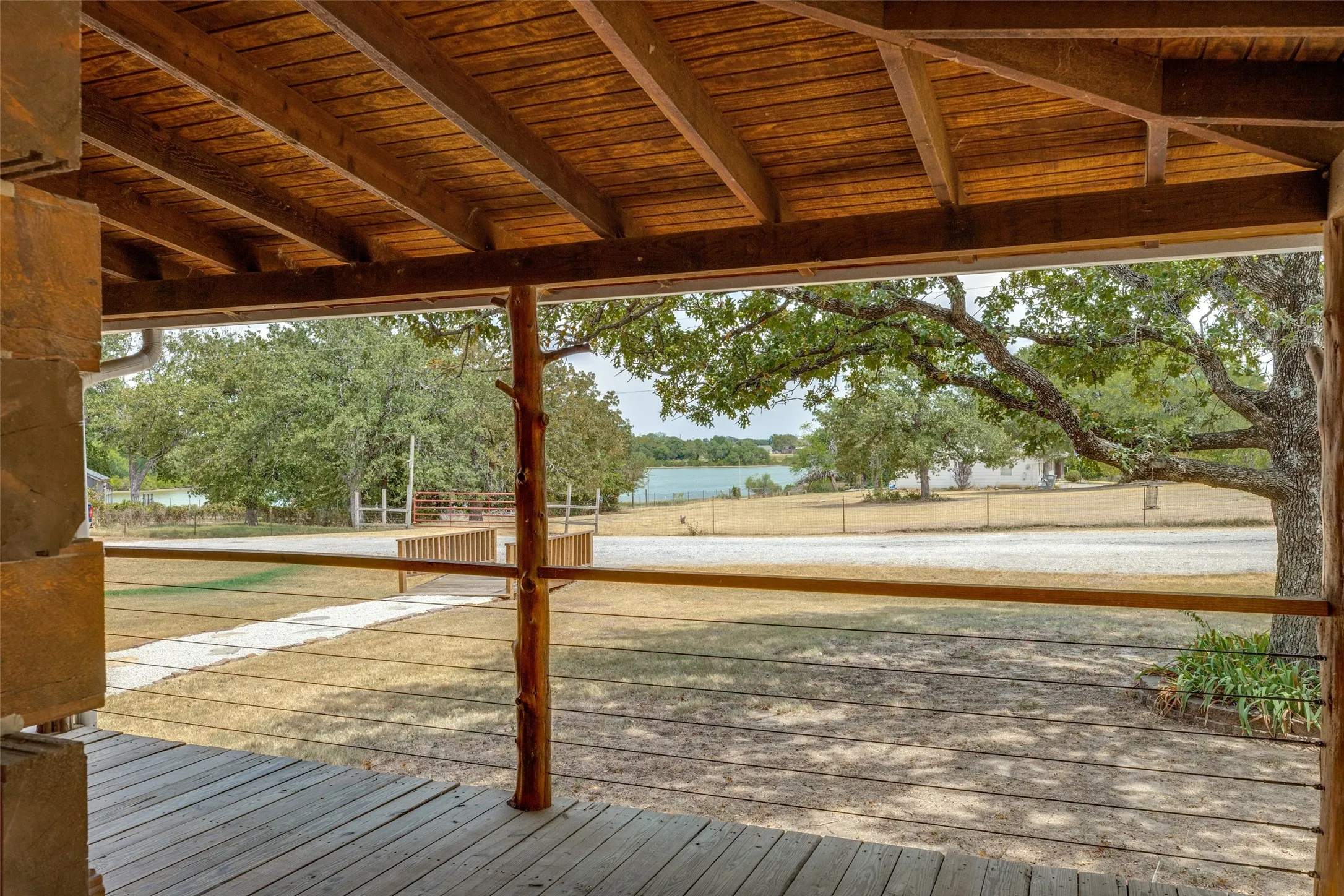 Lake Lewisville View from Front Porch