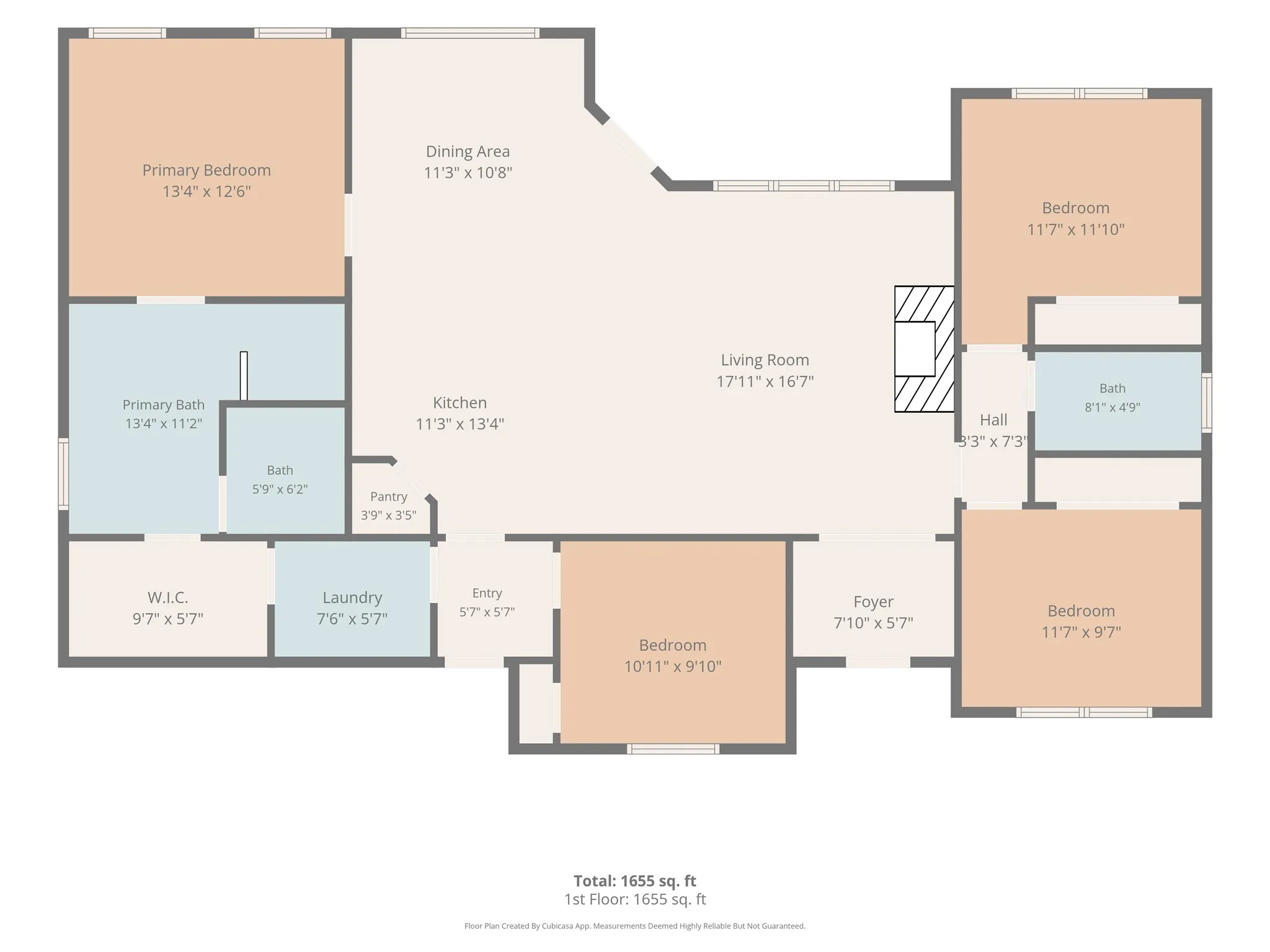 4 Bedroom Floor Plan