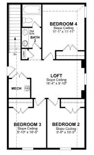 Beazer Homes Verandah Berkshire plan