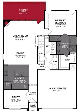 Beazer Homes Verandah Berkshire plan
