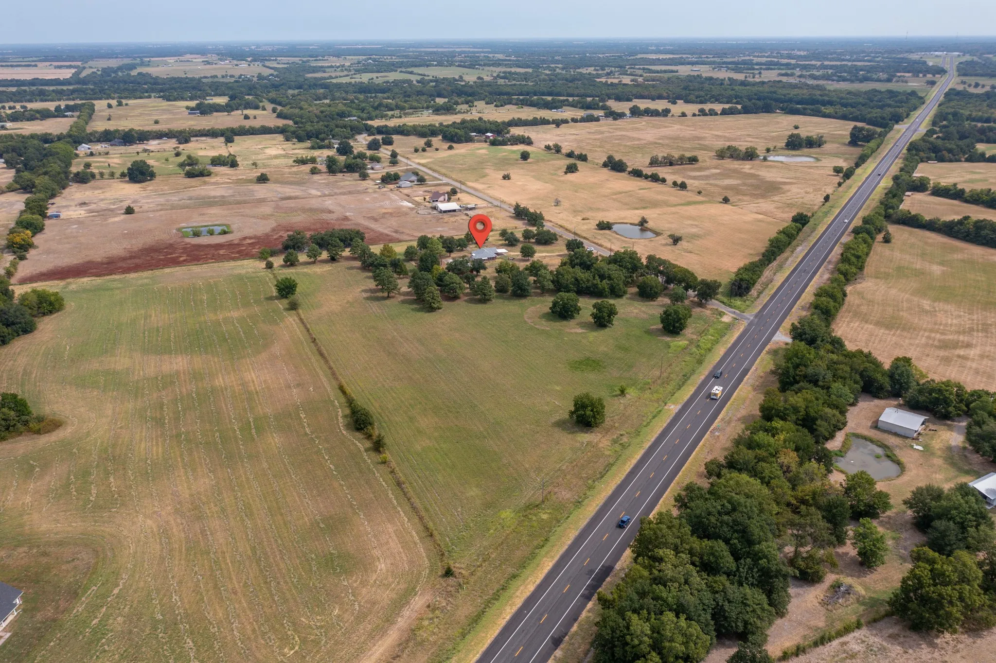 Aerial from Southwestern aspect over Hwy 224.