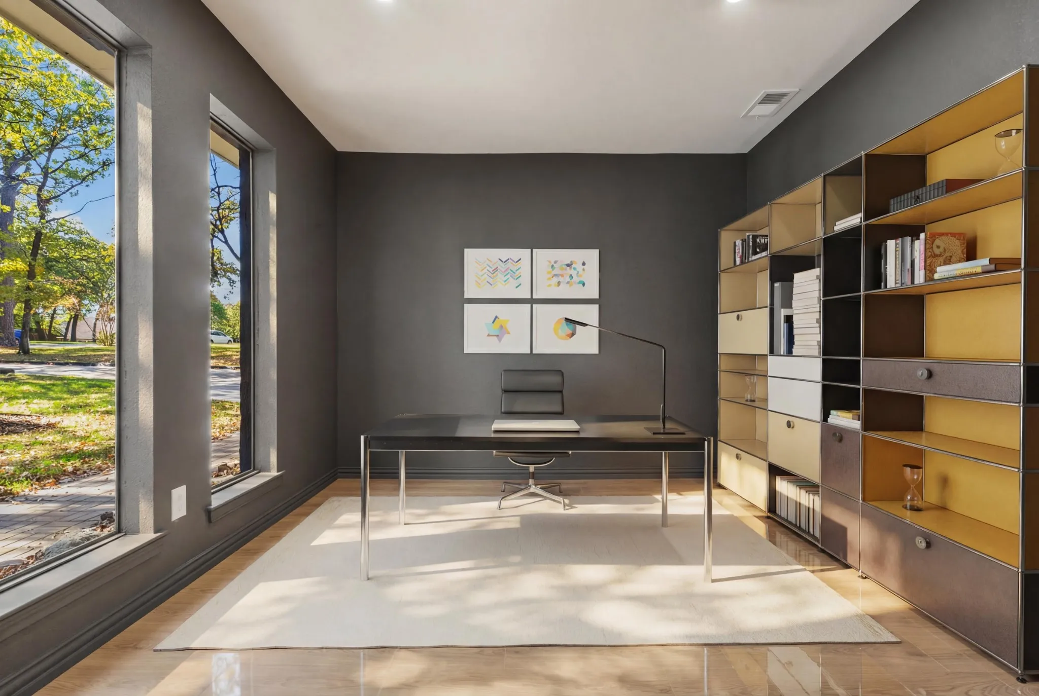 View of office area