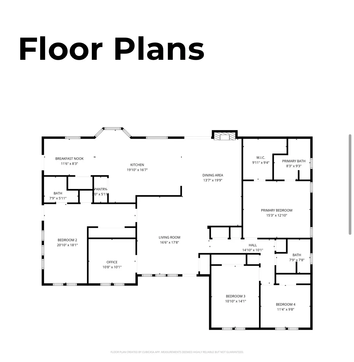 View of room layout