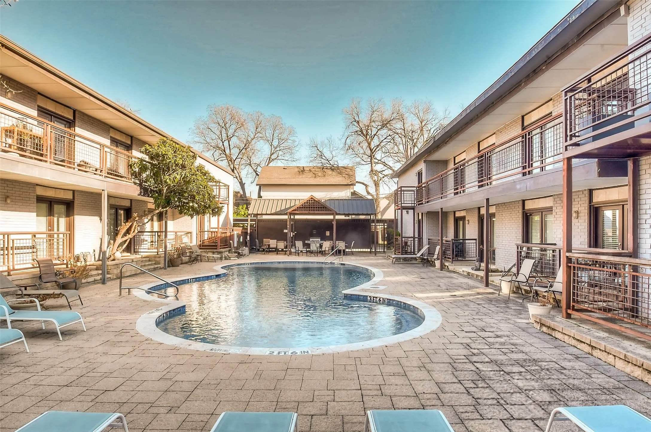 Pool featuring a patio
