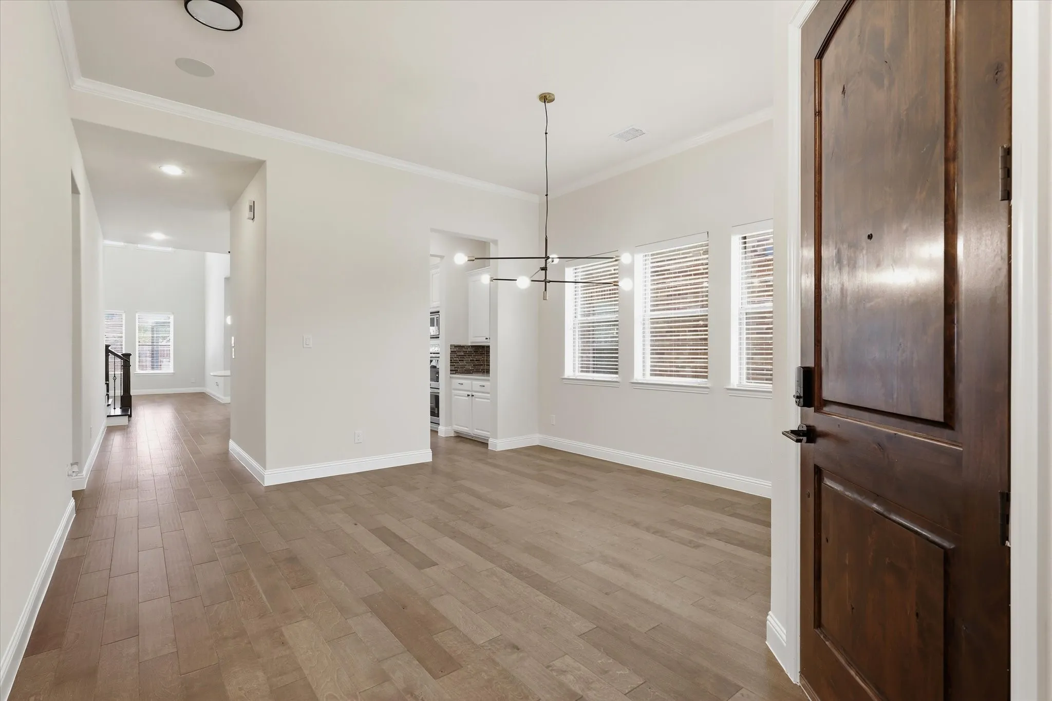 Large formal dining room