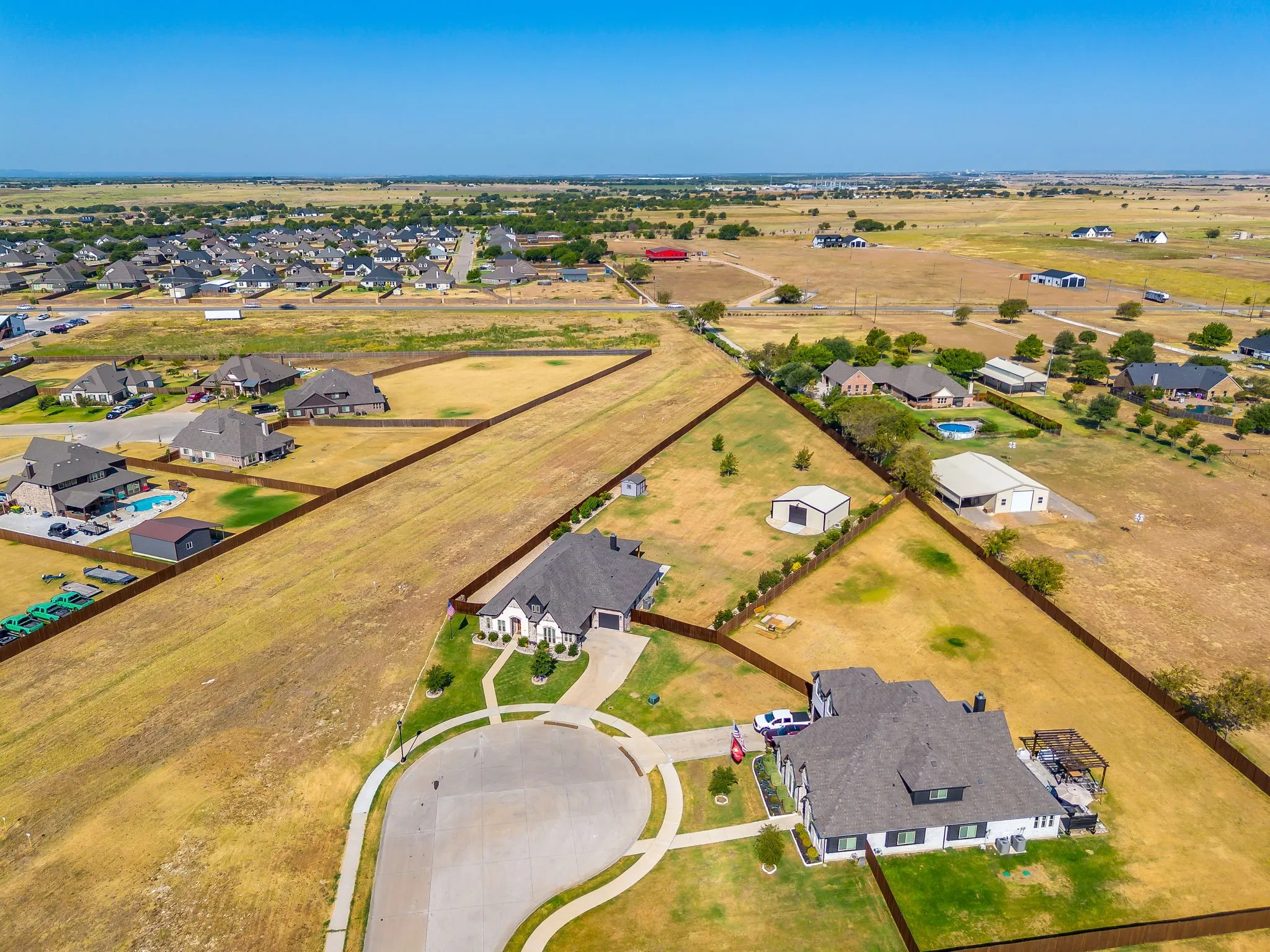 1.3 Acres at the end of culdesac