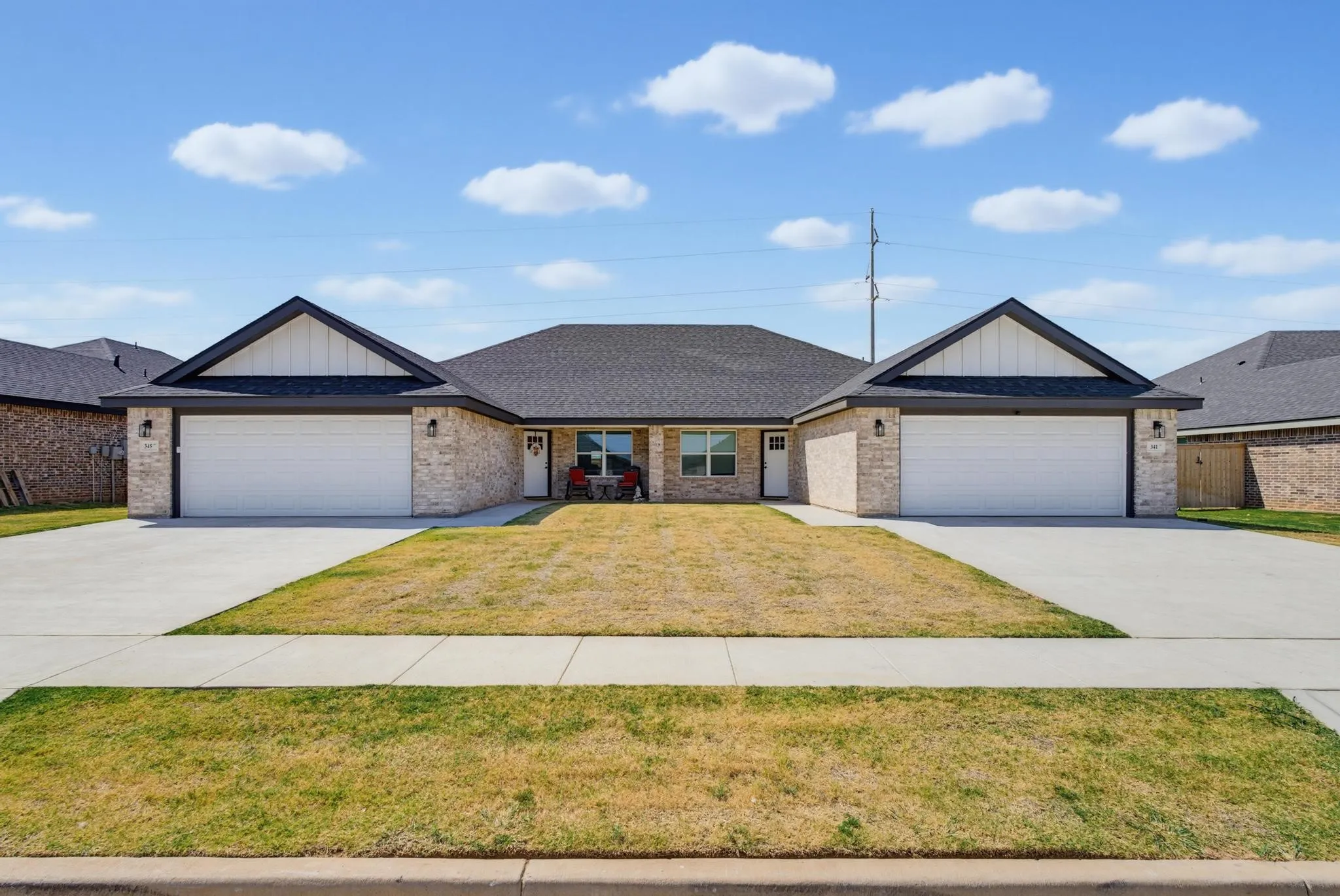 Townhouse For Sale in Taylor County , 317 / 321 Woodstock Lane, Abilene, Texas 79602, 6 Bedroom, 4 Bathroom, 4 Garage spaces, 2,858 Sqft, built in 2025, mls#21367546, Real Estate Agent in Abilene, Homes For Sale in Taylor county, Homes For Sale in Abilene, Realtor in Abilene Texas, Real Estate Brokerage Independent Realty Texas, Luminita Cordes Realtor