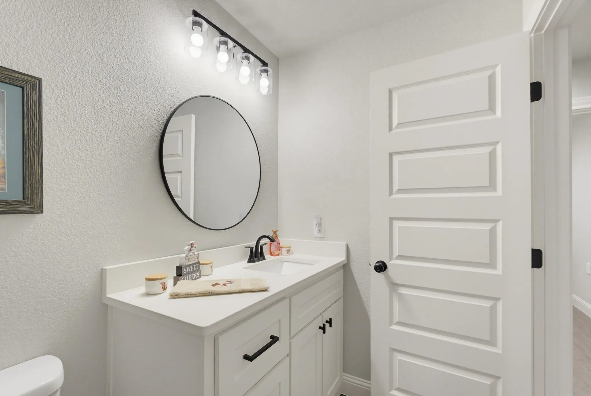 Representative finishes only; furnishings not included.