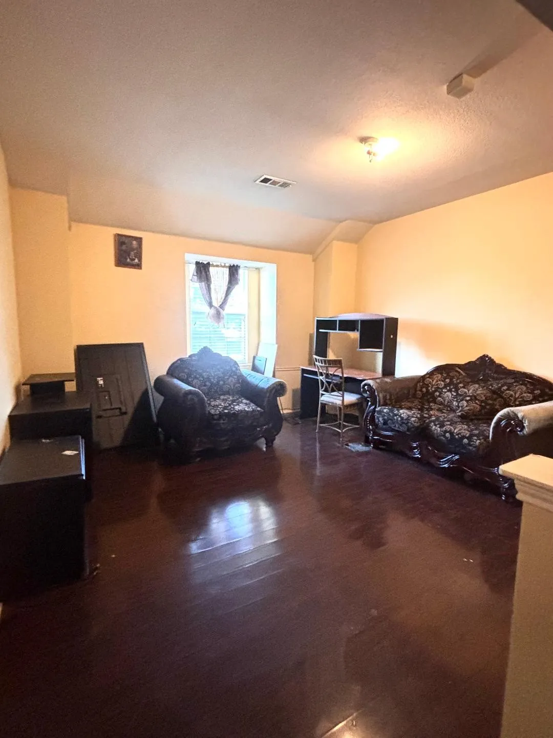 Upstairs living room.