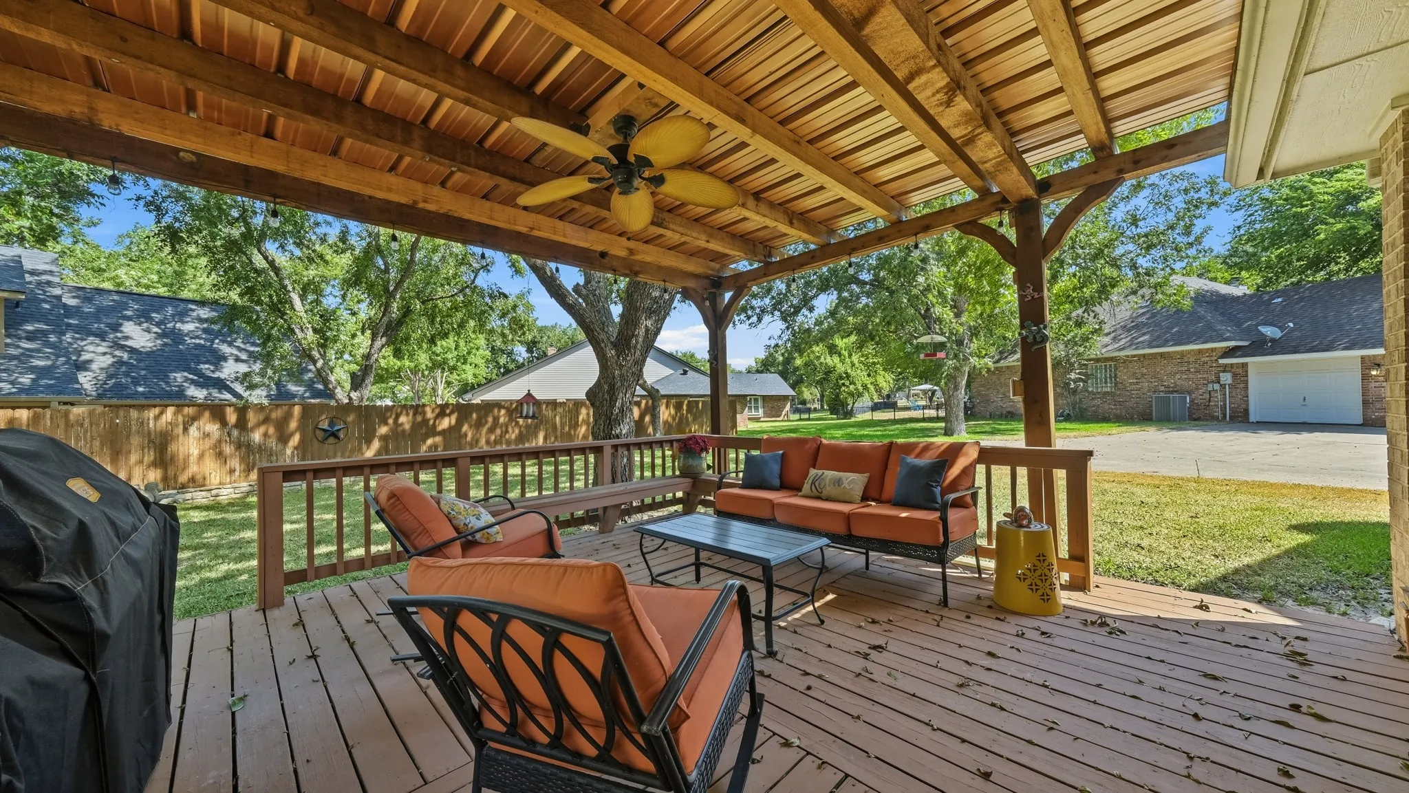 Covered Deck