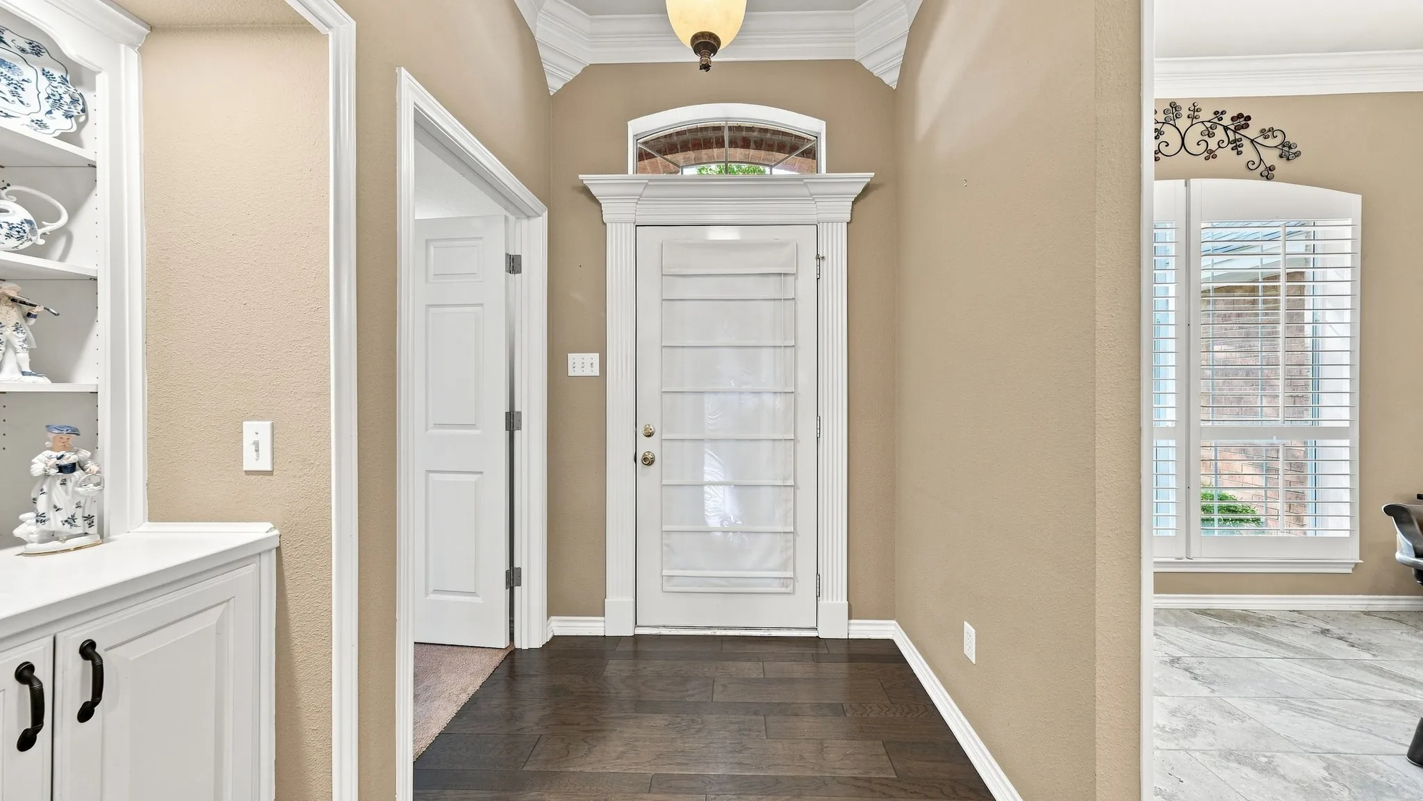 Office off the front entry