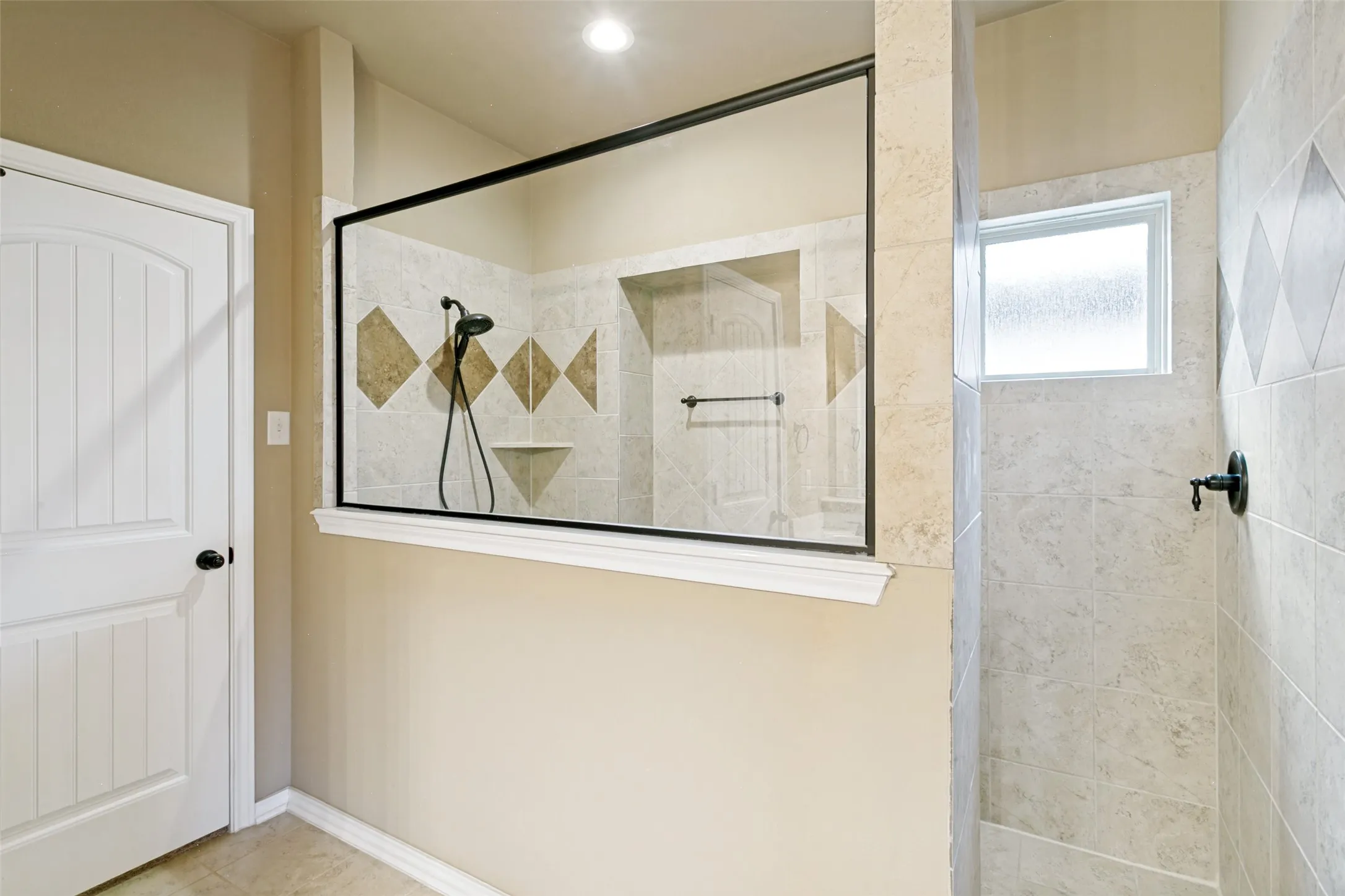 Separate shower