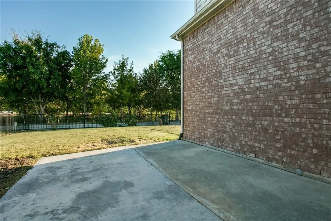 View of patio