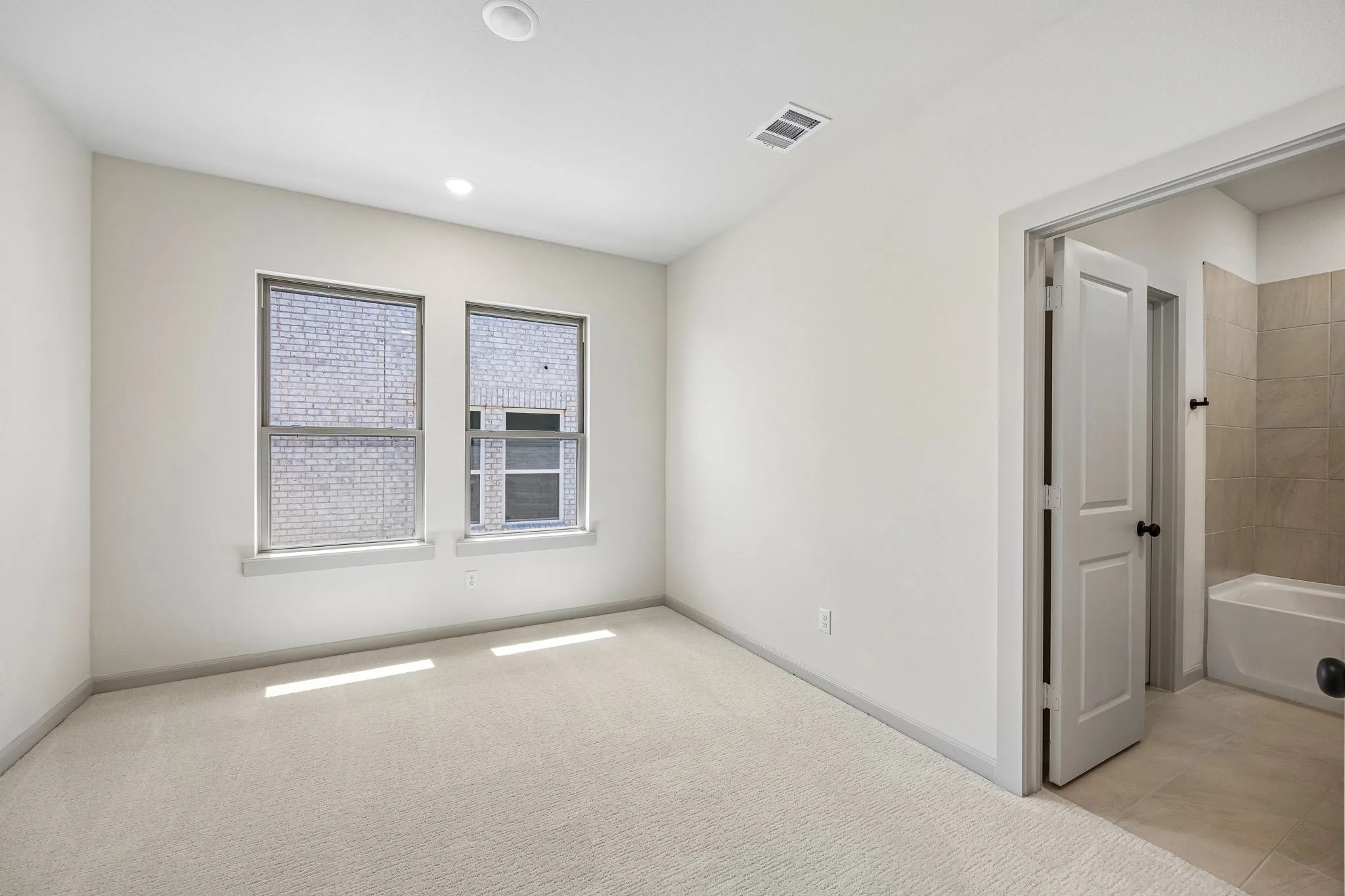 Our Sophie plan offers several nicely sized secondary bedrooms.
