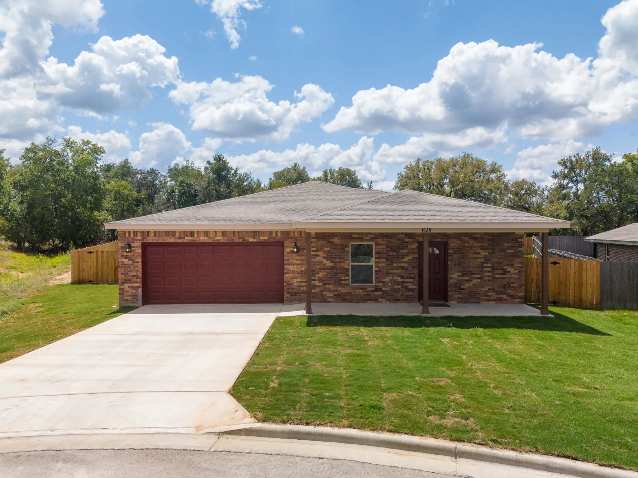 Brick exterior construction