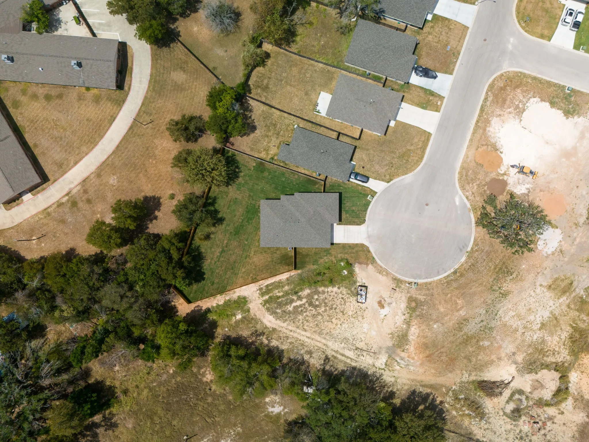 Cul-de-sac location with established residences