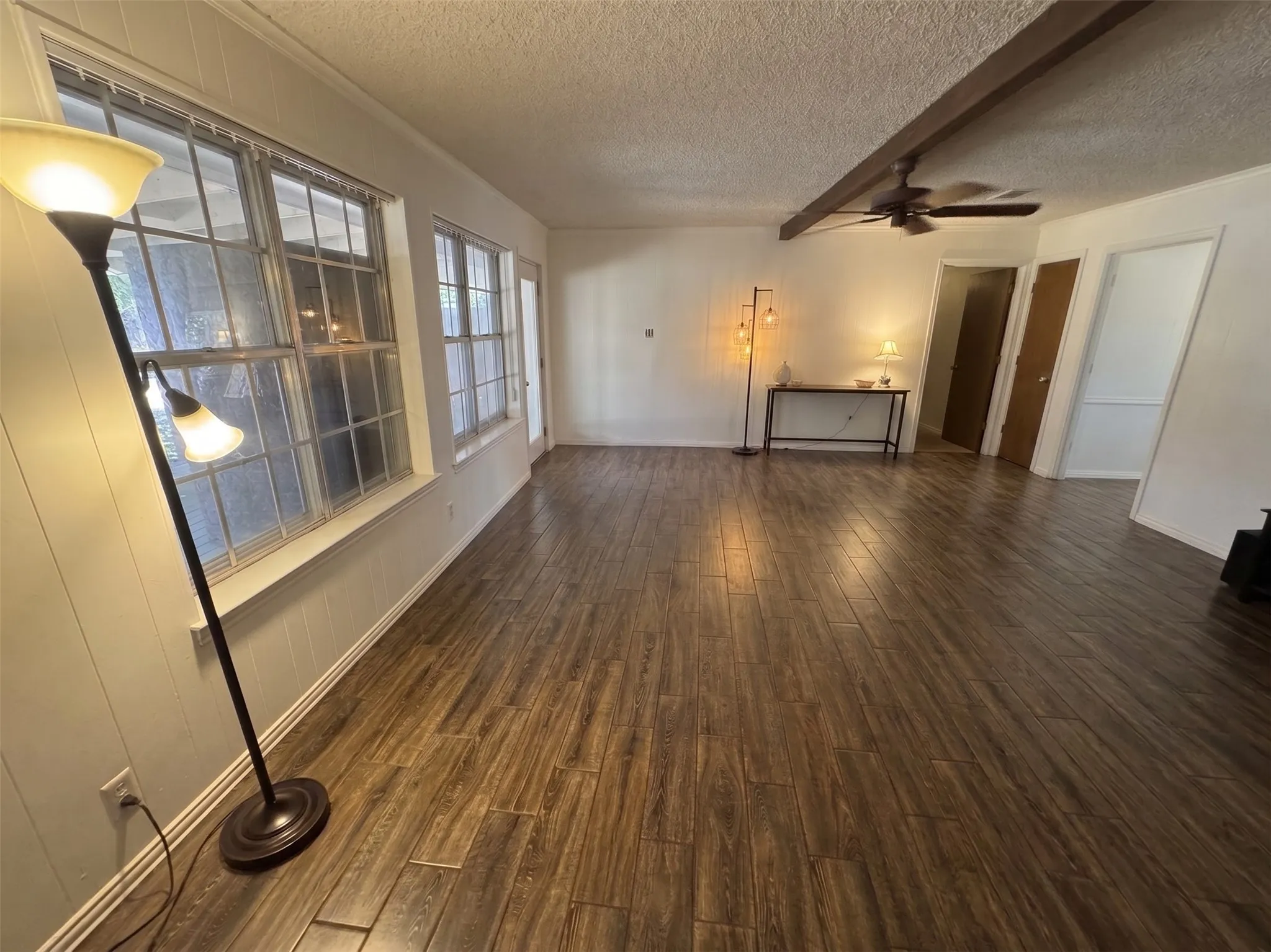 Living room furniture removed virtually