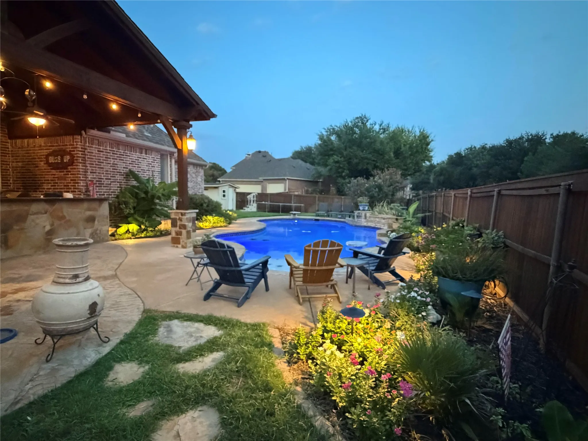 Great landscaping!