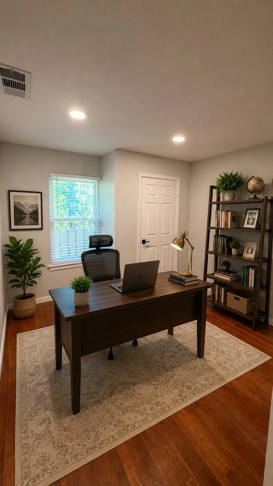 3rd bedroom staged
