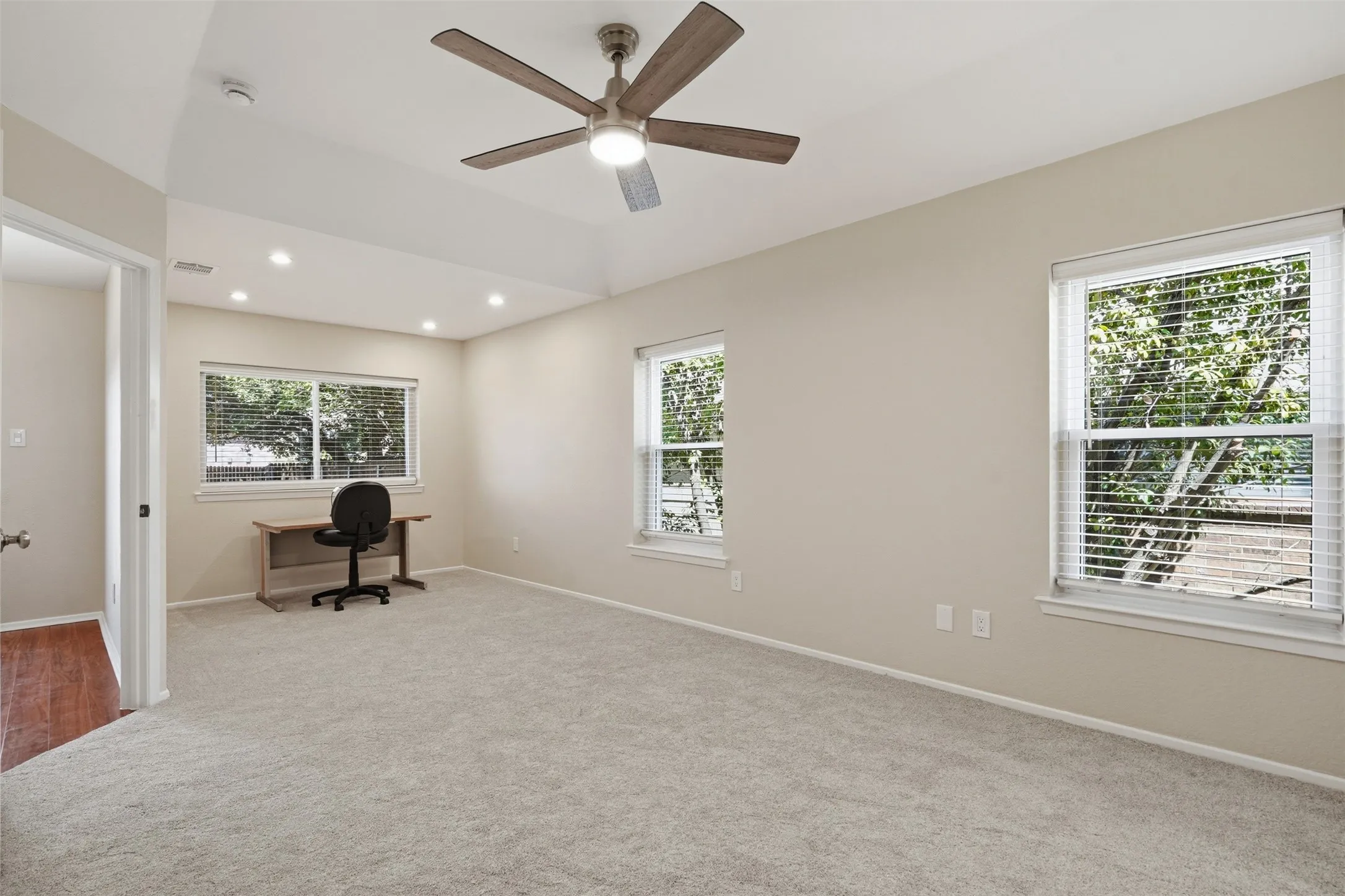 Primary Bedroom with sitting niche or office space