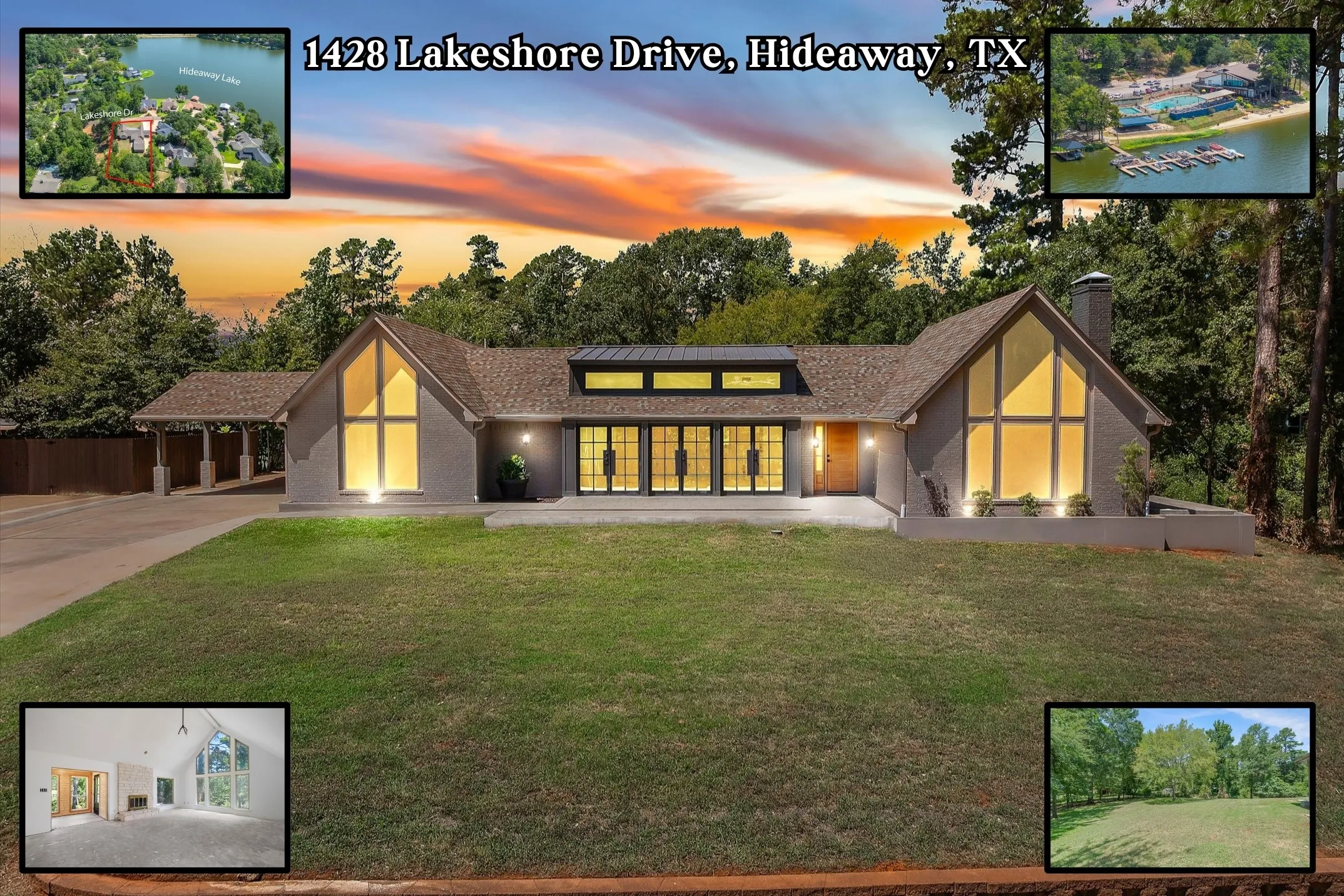 Single Family Residence For Sale in Smith County , 1428 Lakeshore Drive, Hideaway, Texas 75771, 4 Bedroom, 4 Bathroom, 3 Garage spaces, 3,120 Sqft, built in 1976, mls#21350380, Real Estate Agent in Hideaway, Homes For Sale in Smith county, Homes For Sale in Hideaway, Realtor in Hideaway Texas, Real Estate Brokerage Independent Realty Texas, Luminita Cordes Realtor