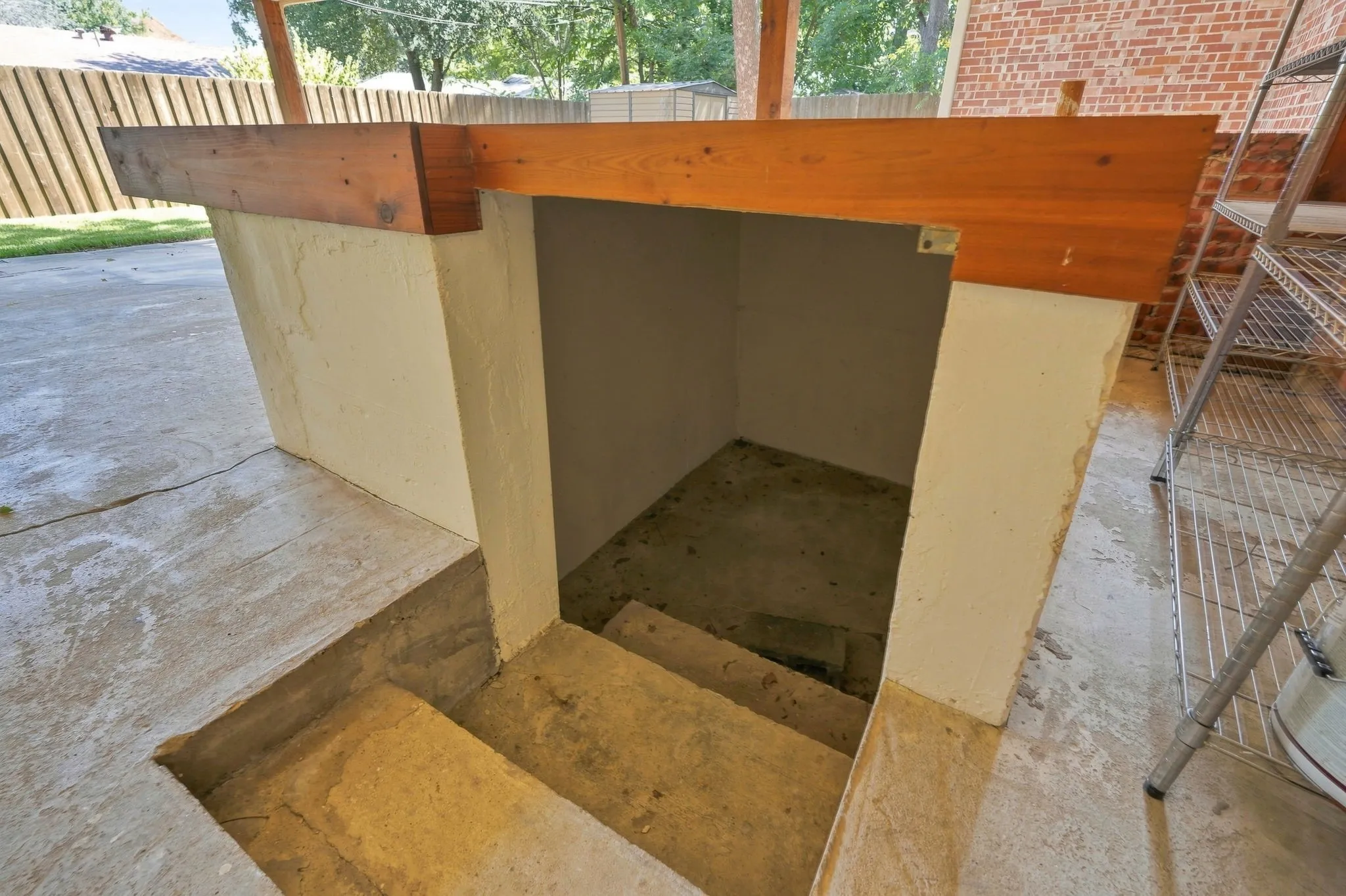Storm Shelter Entrance