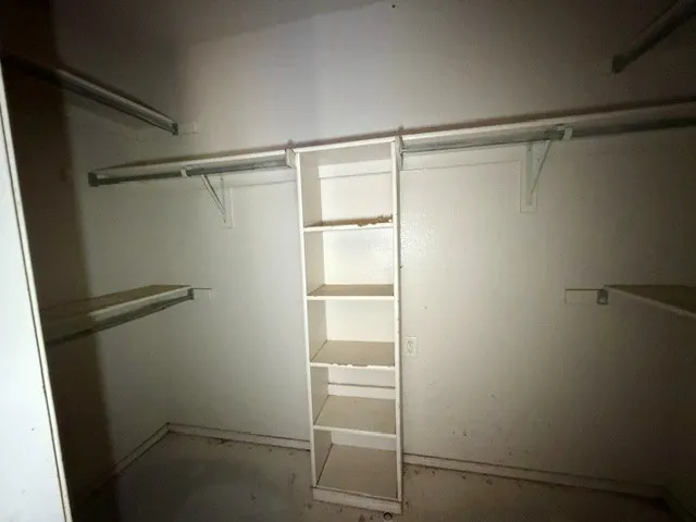 Primary closet