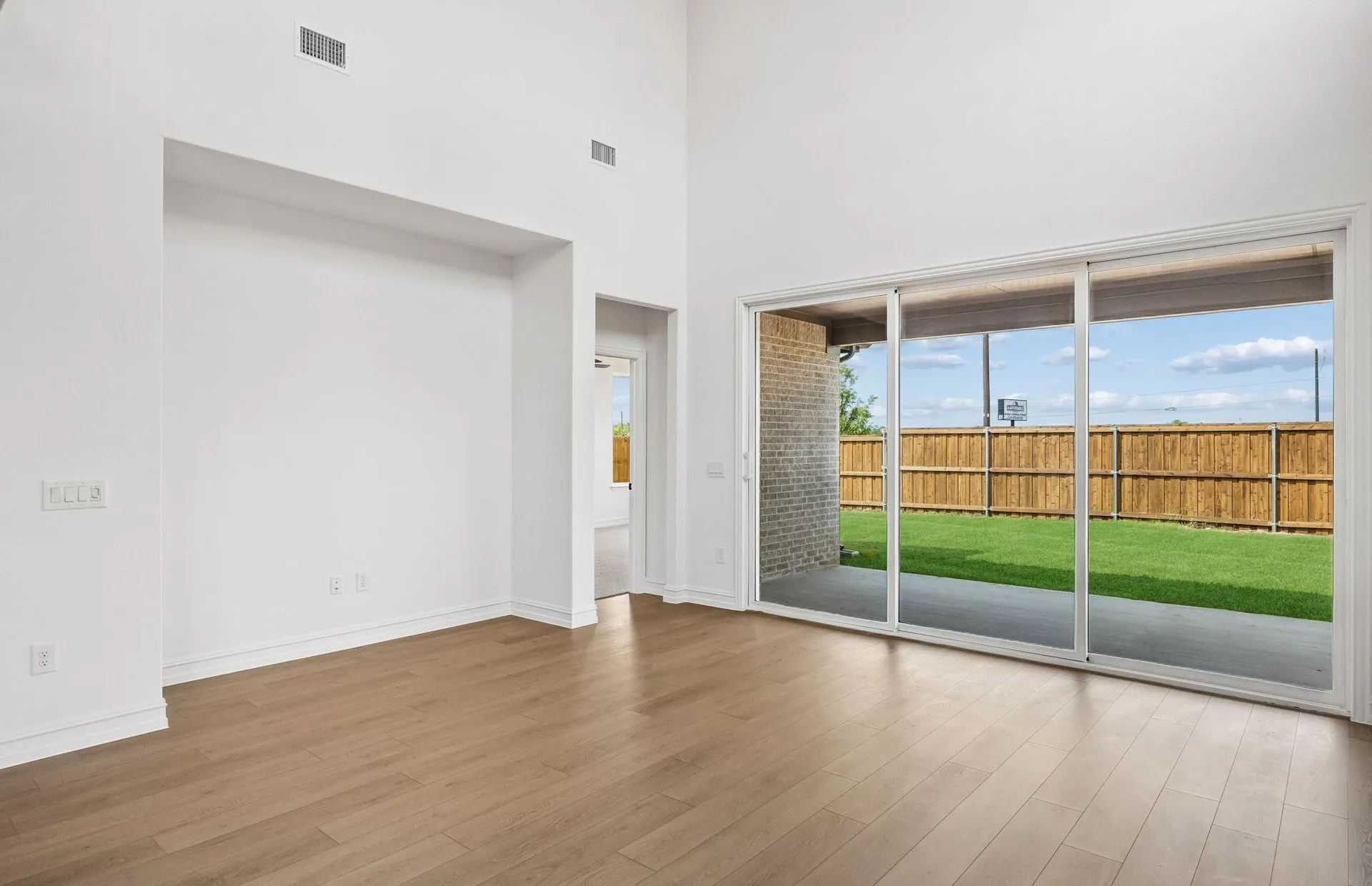 *Floorplan representation, not actual home - gathering room view 2