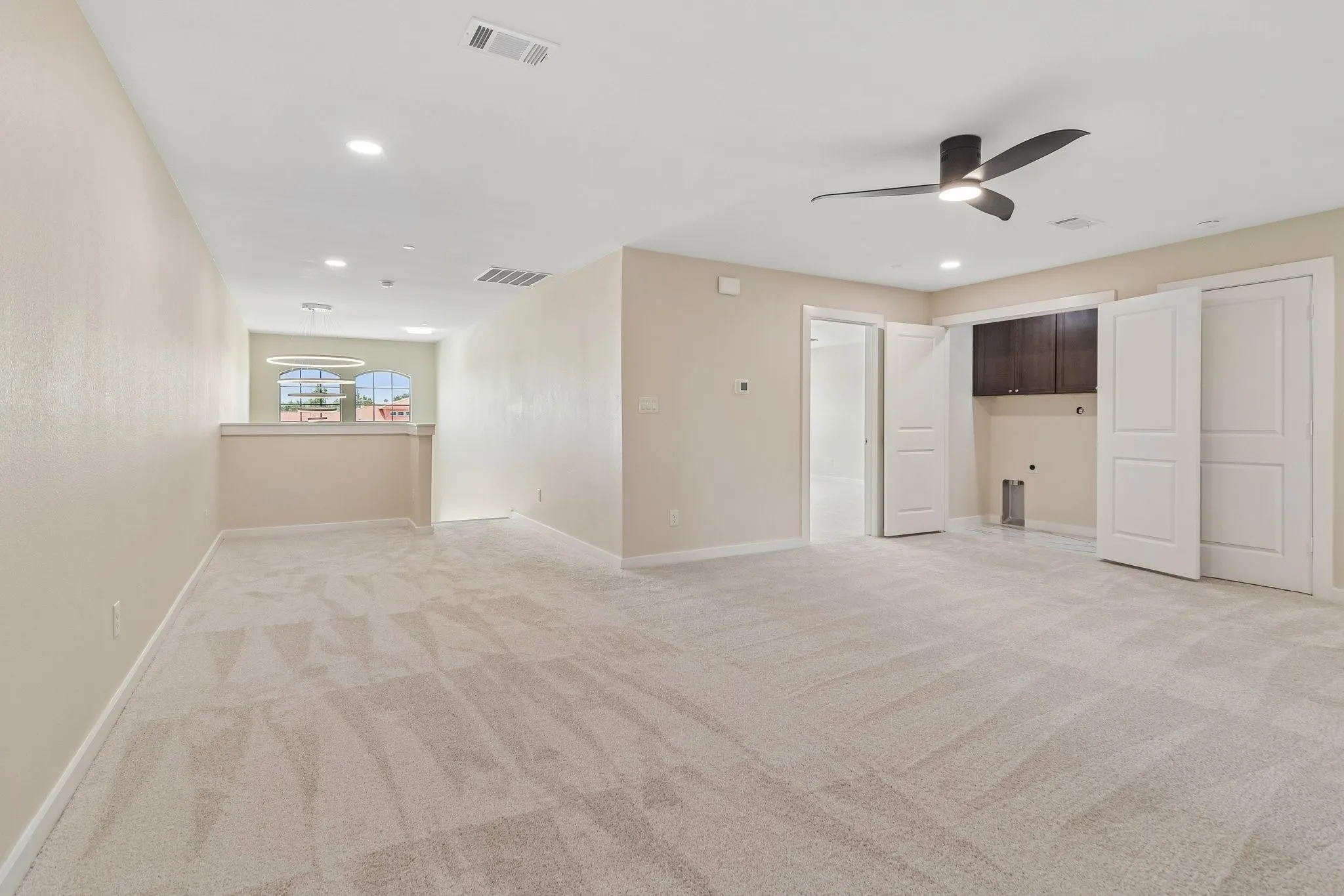 Family Room & Laundry area