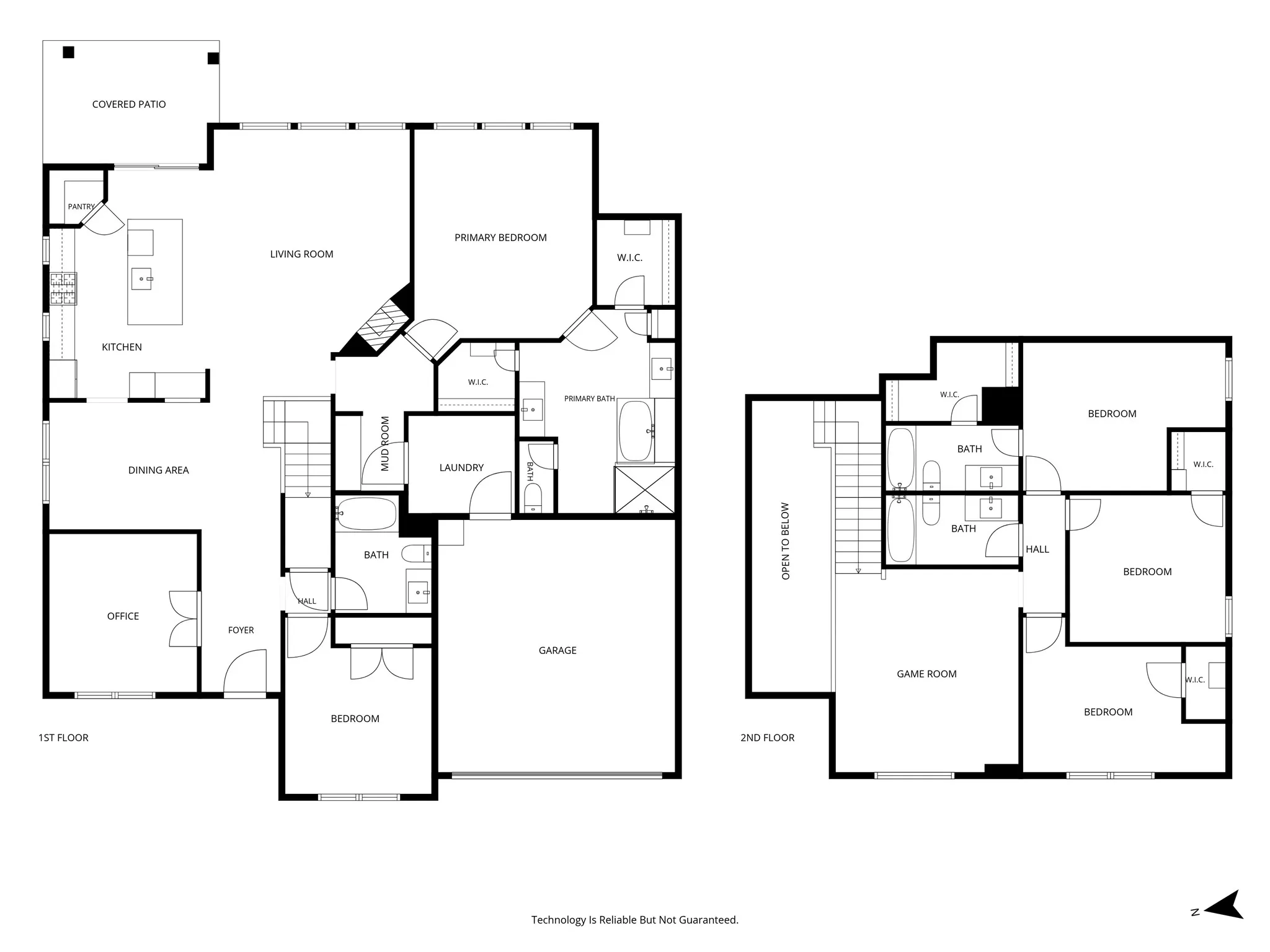 Floor plan is deemed highly reliable but not guaranteed.
