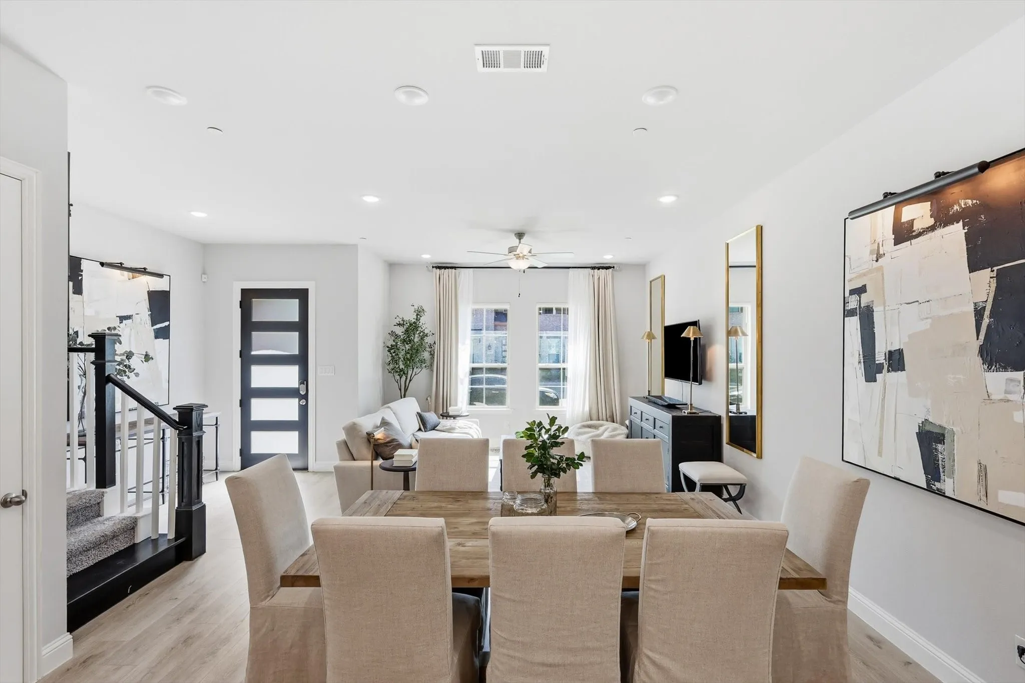 Open-concept living