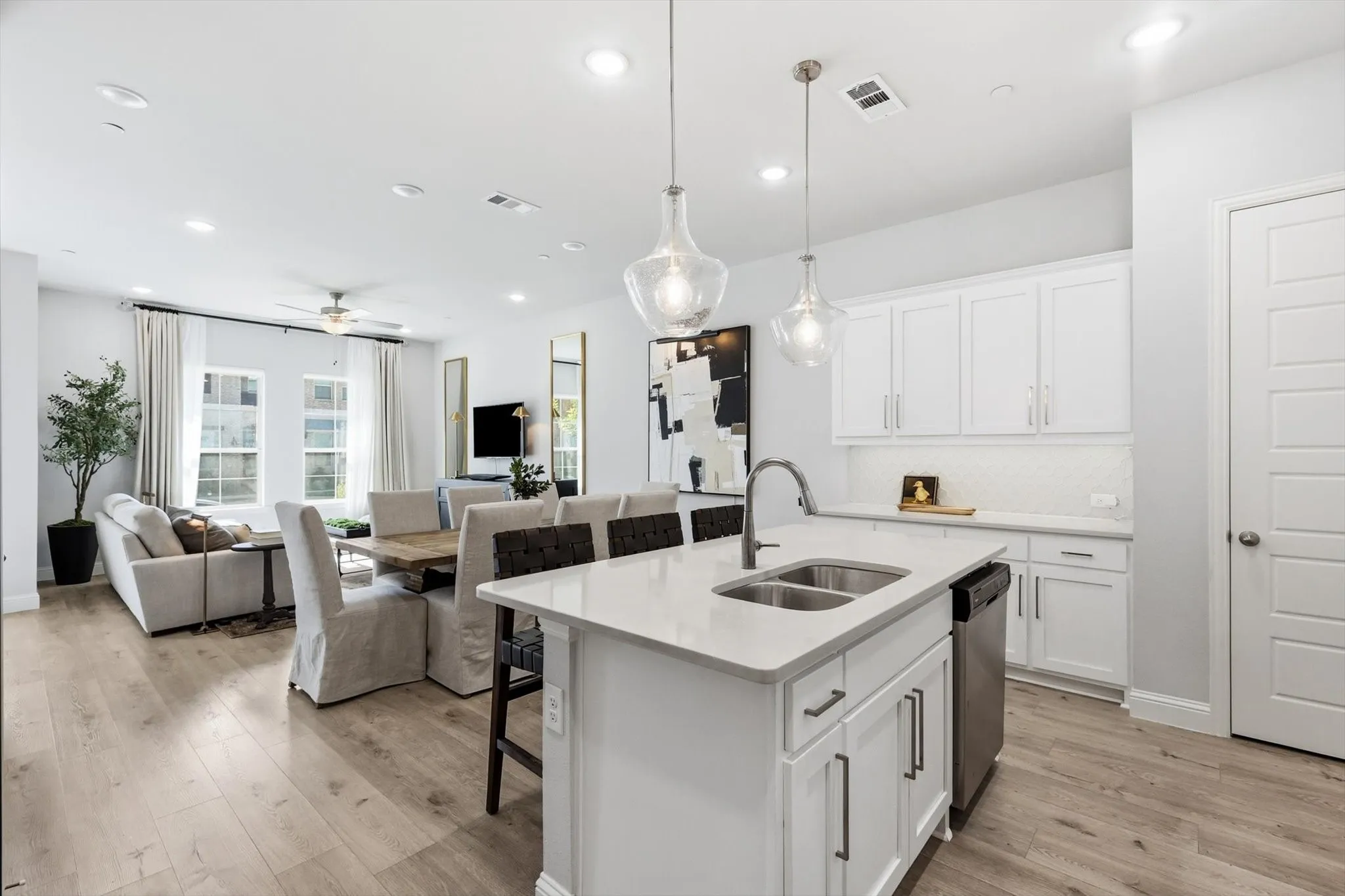 Open-concept living