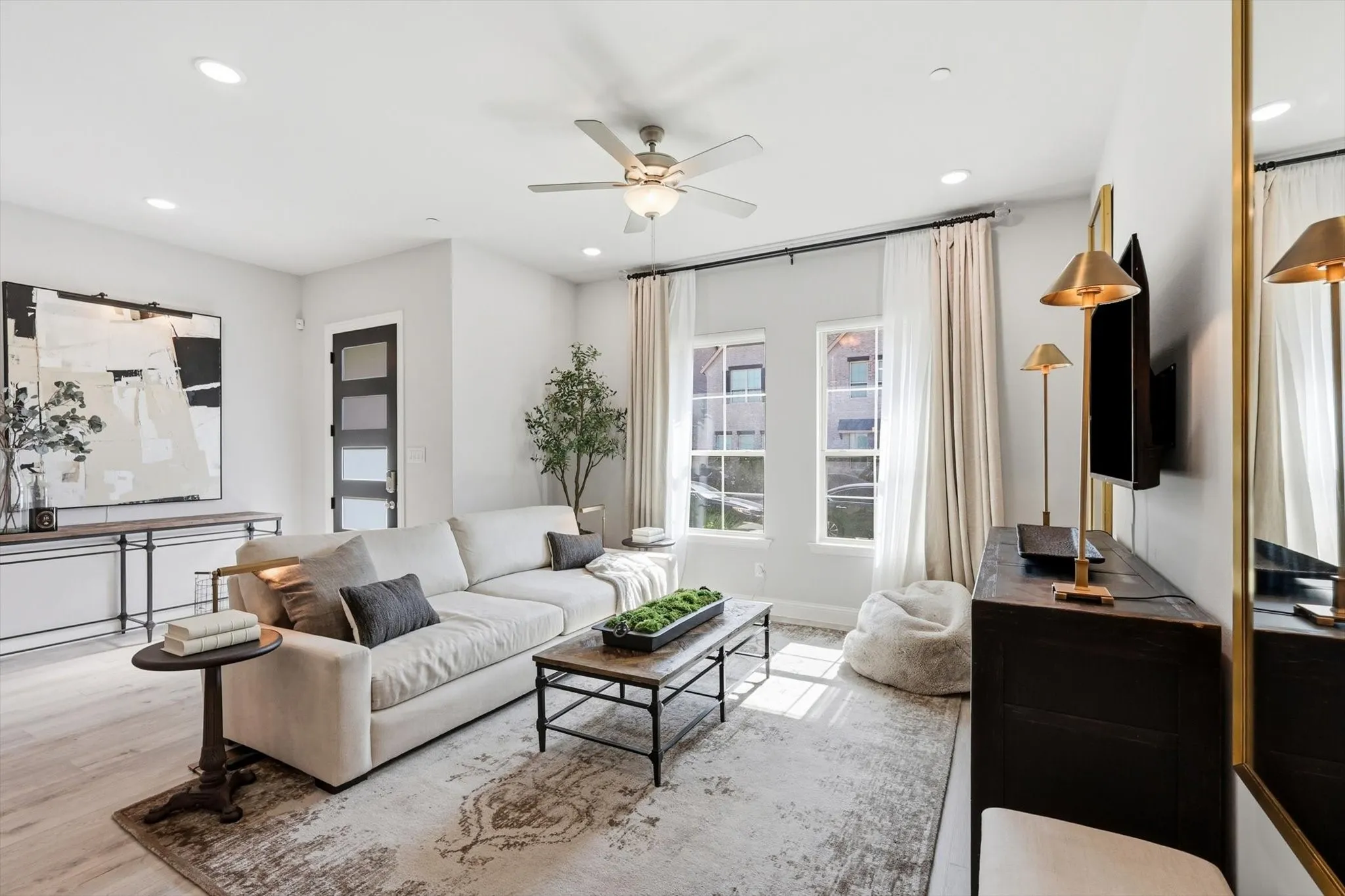 Ample living space with abundant natural light