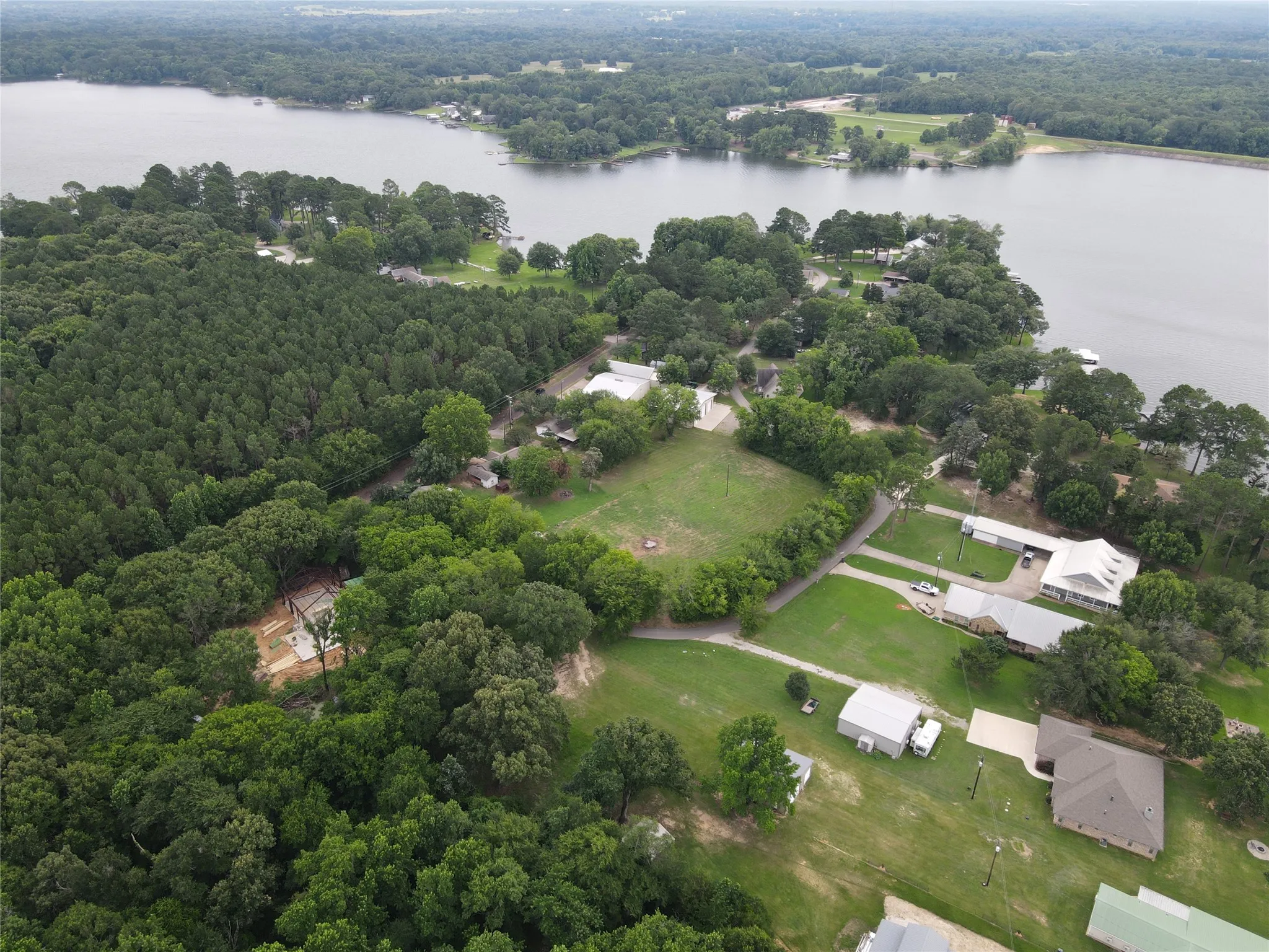 Expansive Lakeview property with direct lake access at the community boat ramp