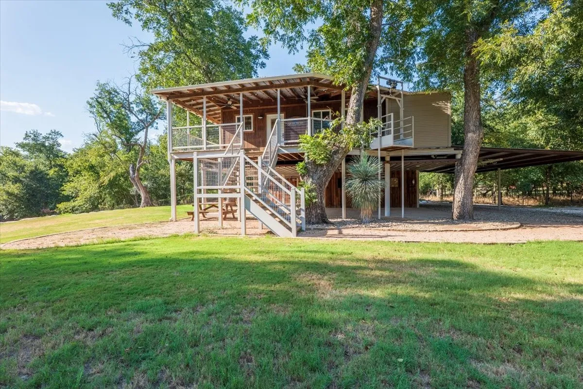 Exterior view of the home