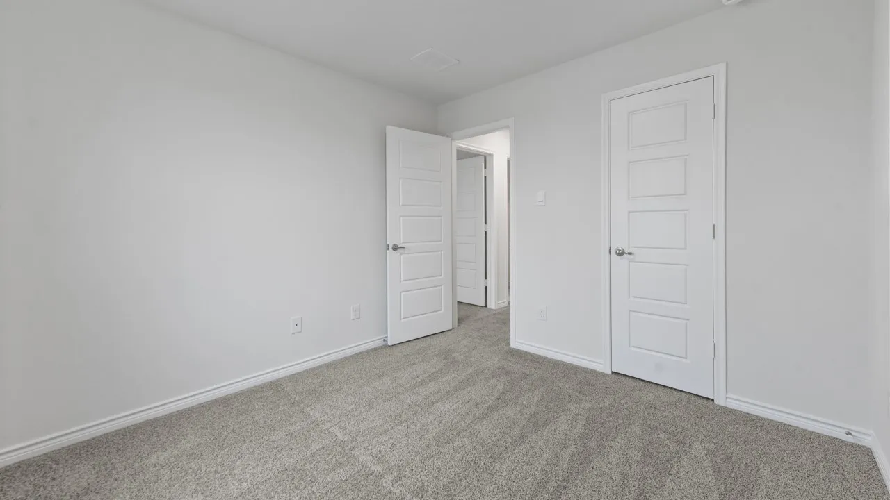 Neutral gray carpet flooring