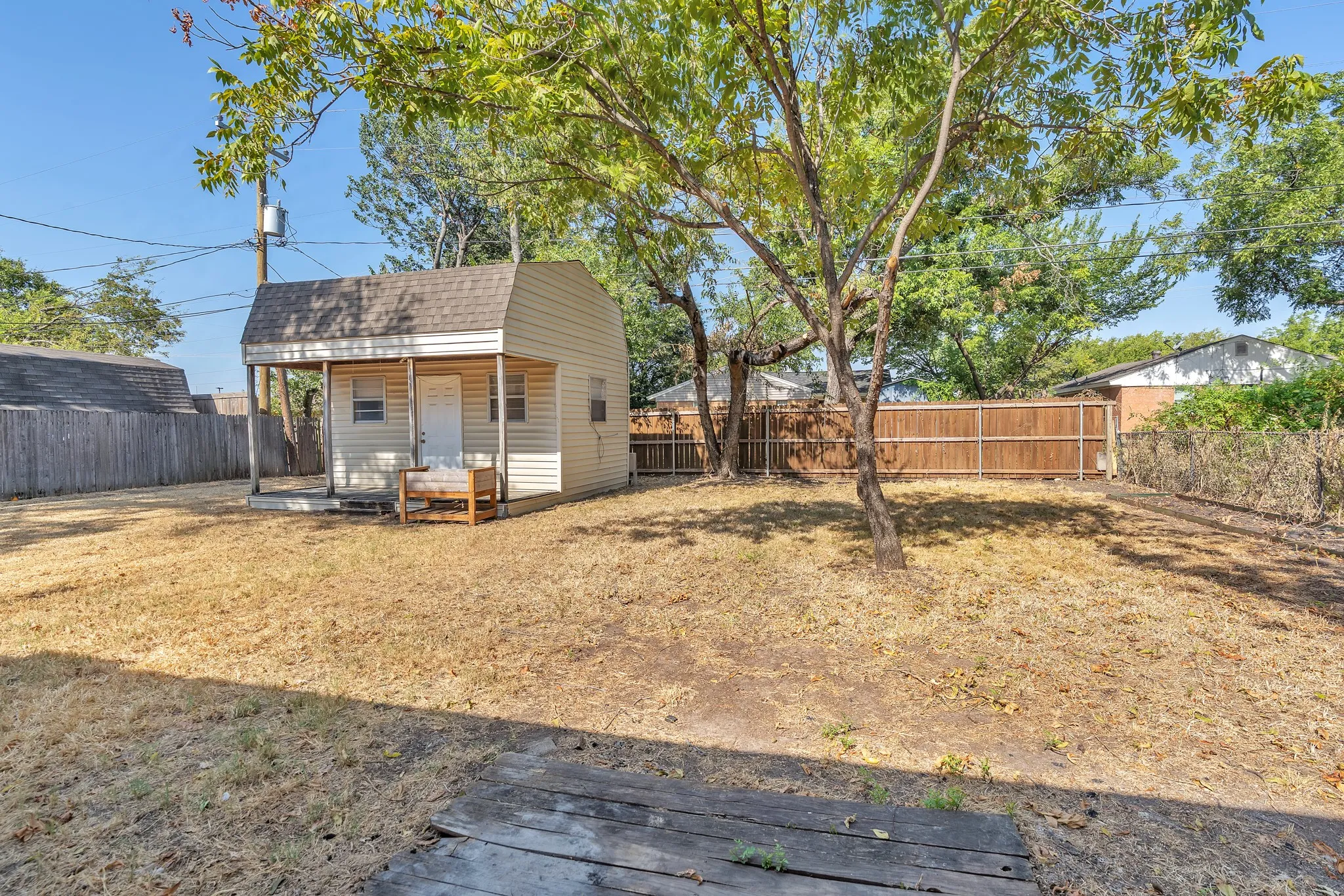 Excellent storage shed