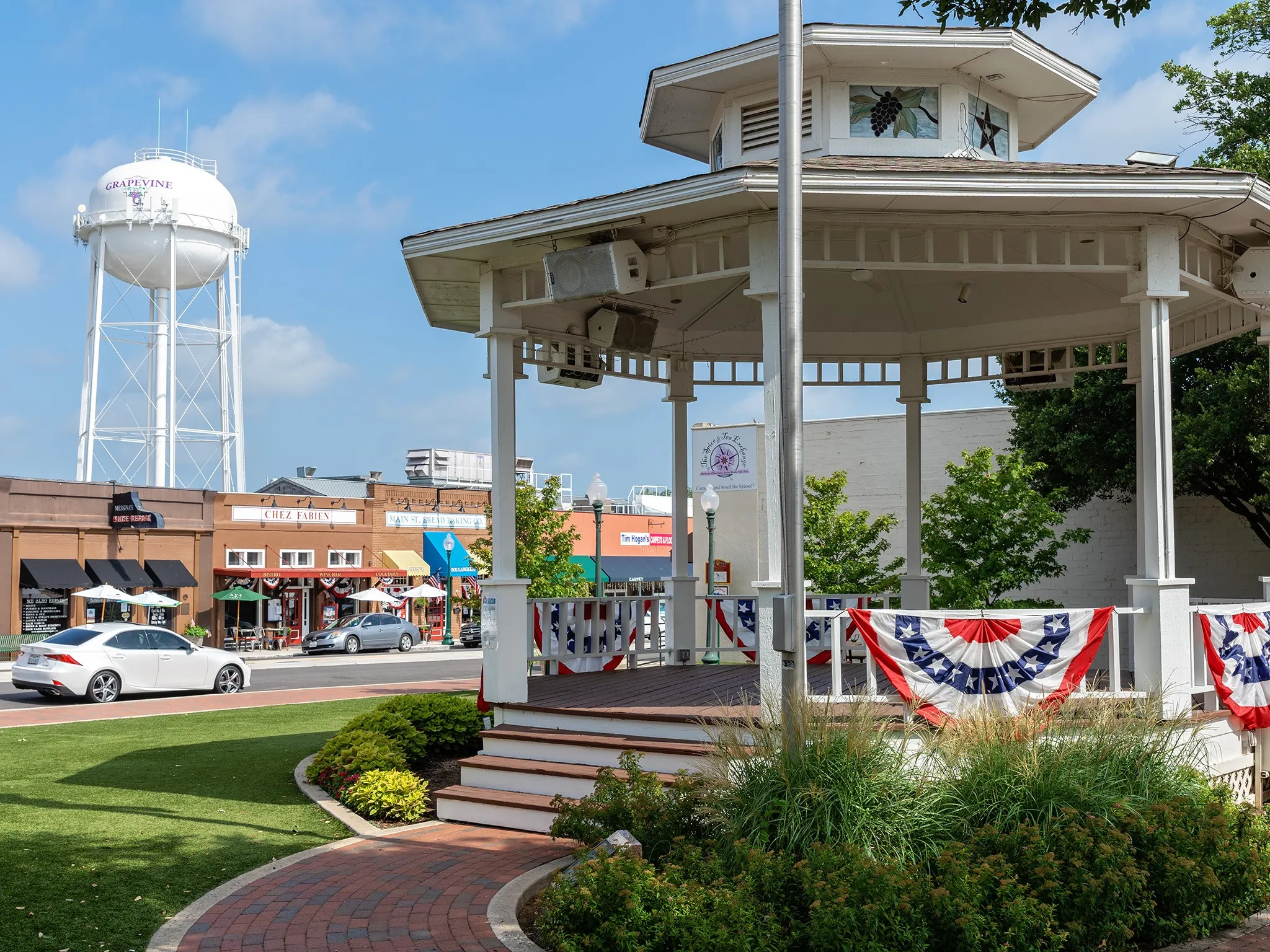 Main Street gazebo