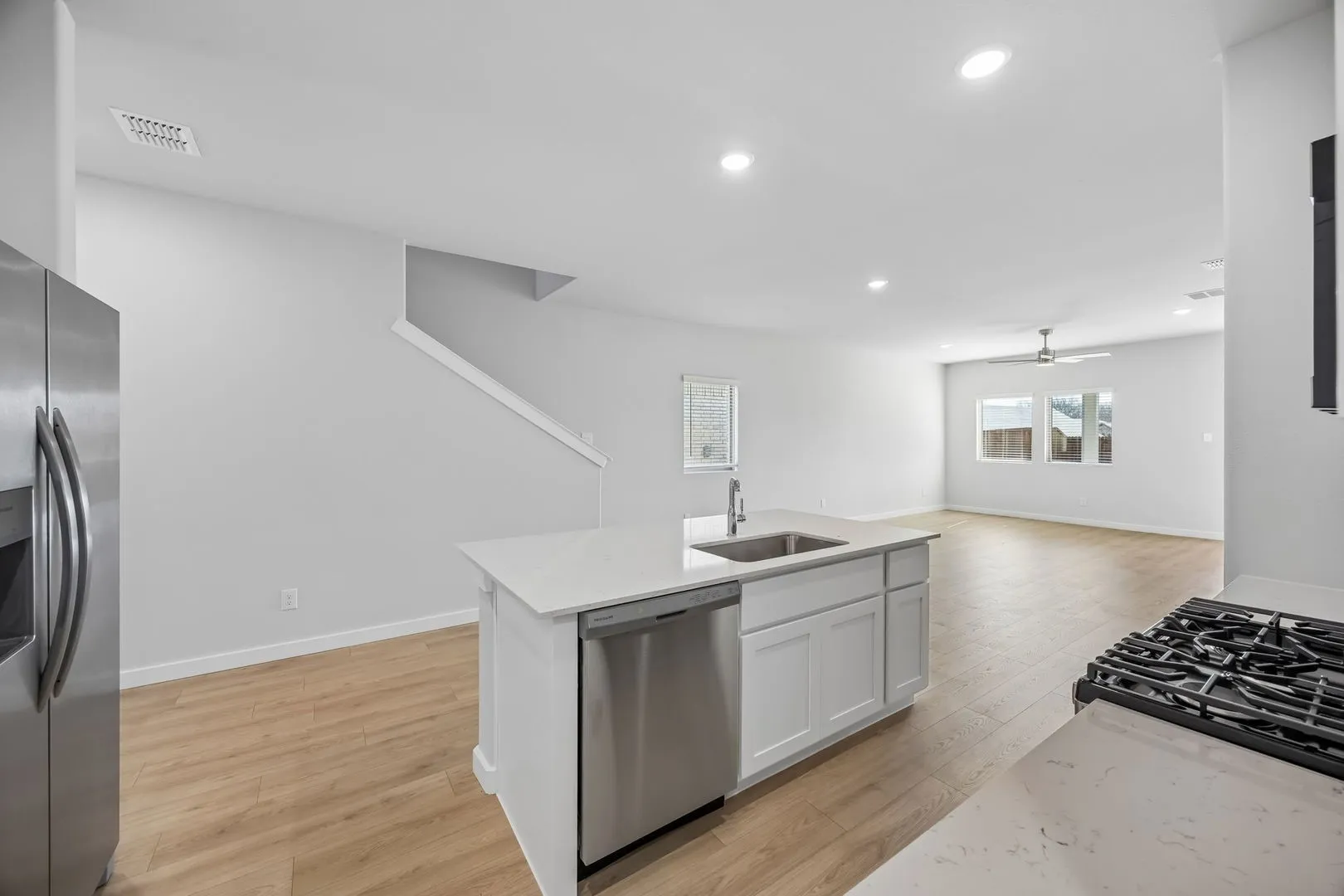Open First Floor in the Mesquite home plan by Trophy Signature Homes – REPRESENTATIVE PHOTO