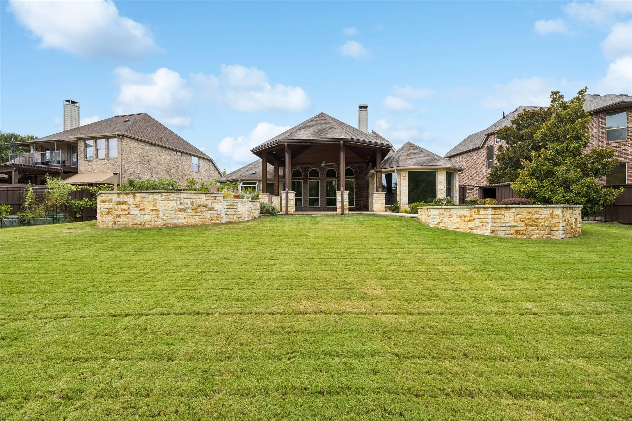 One more view of yard