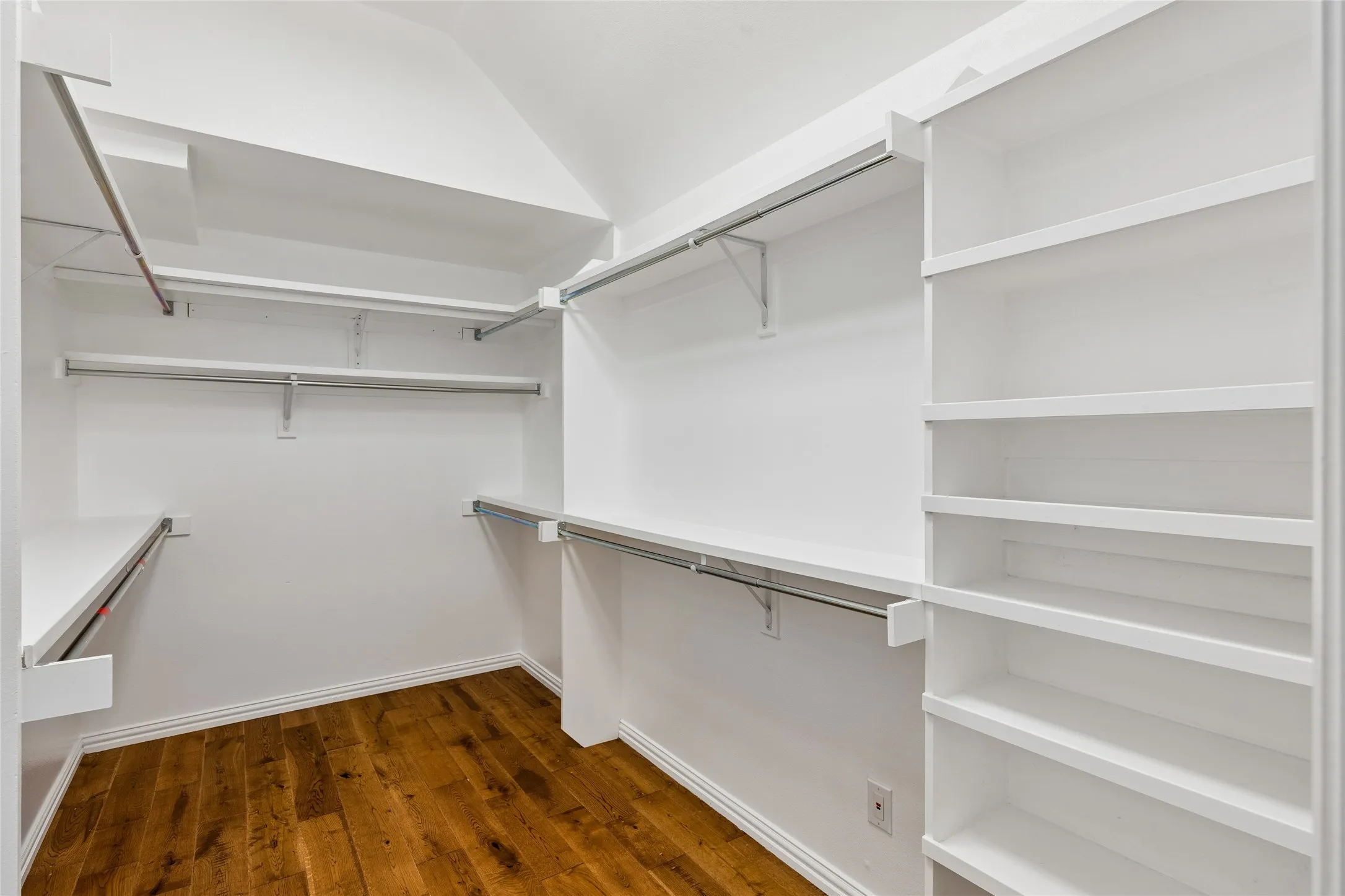 Large primary closet