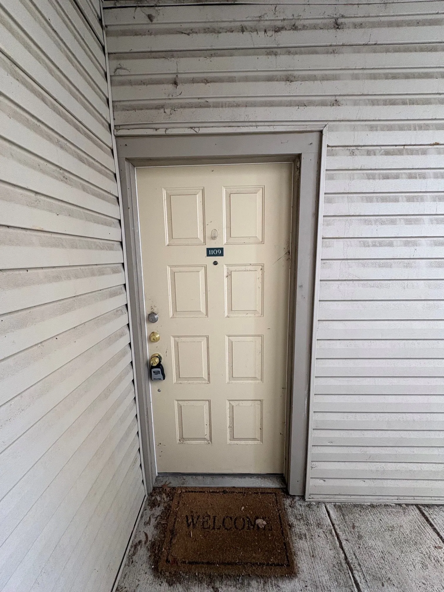 Front door.