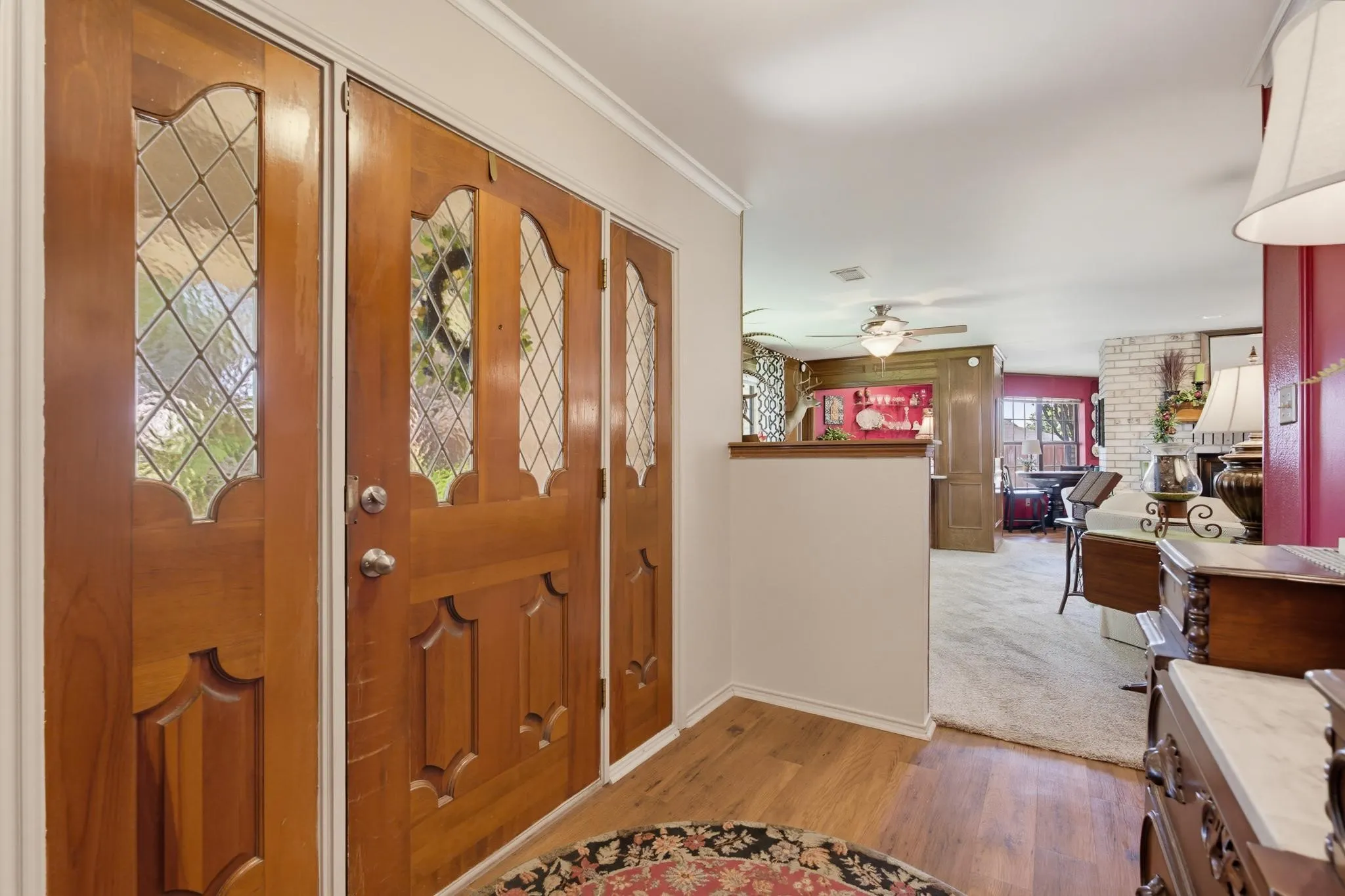 Wood-finish flooring